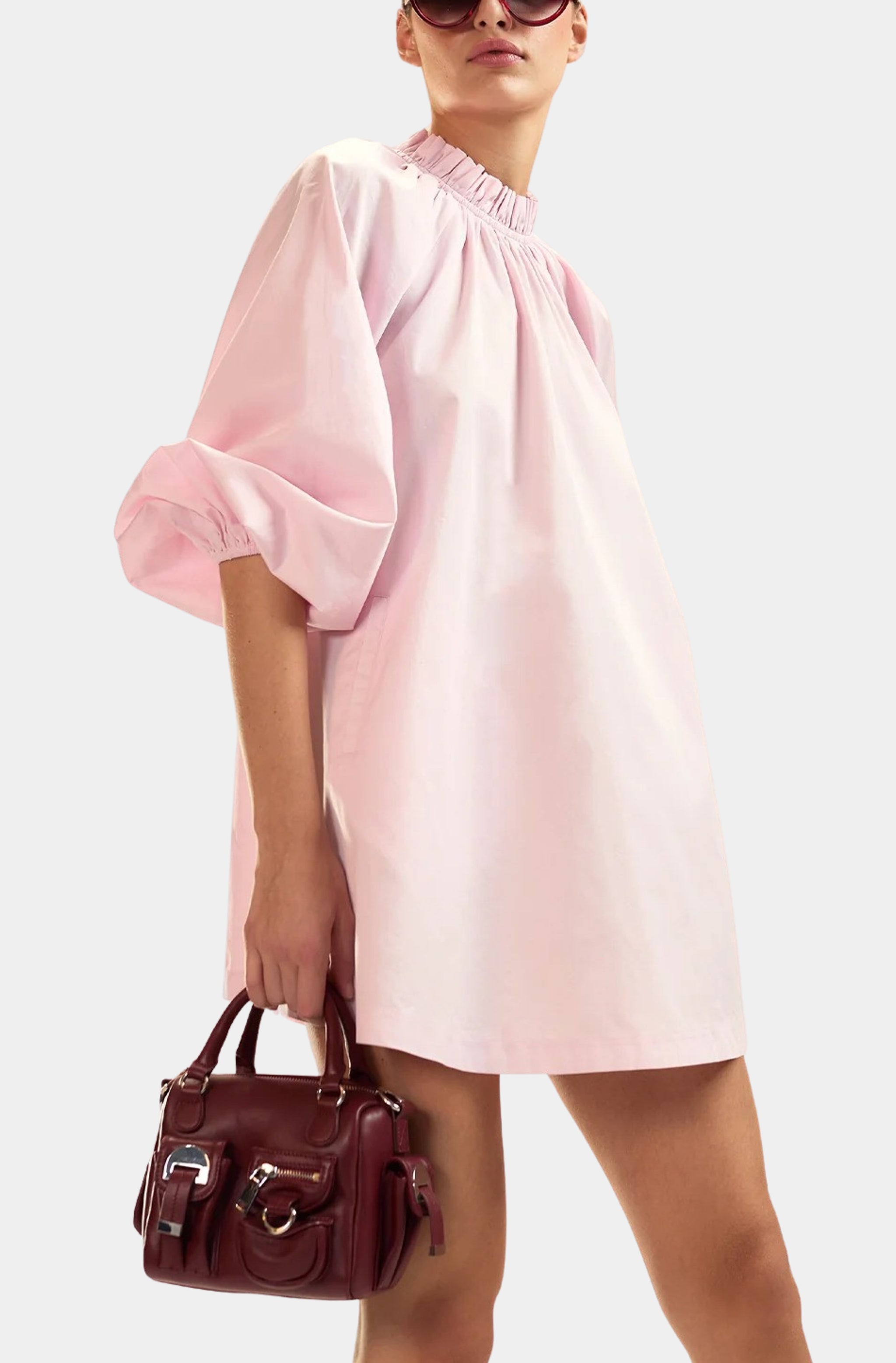 Cotton Mini Dress