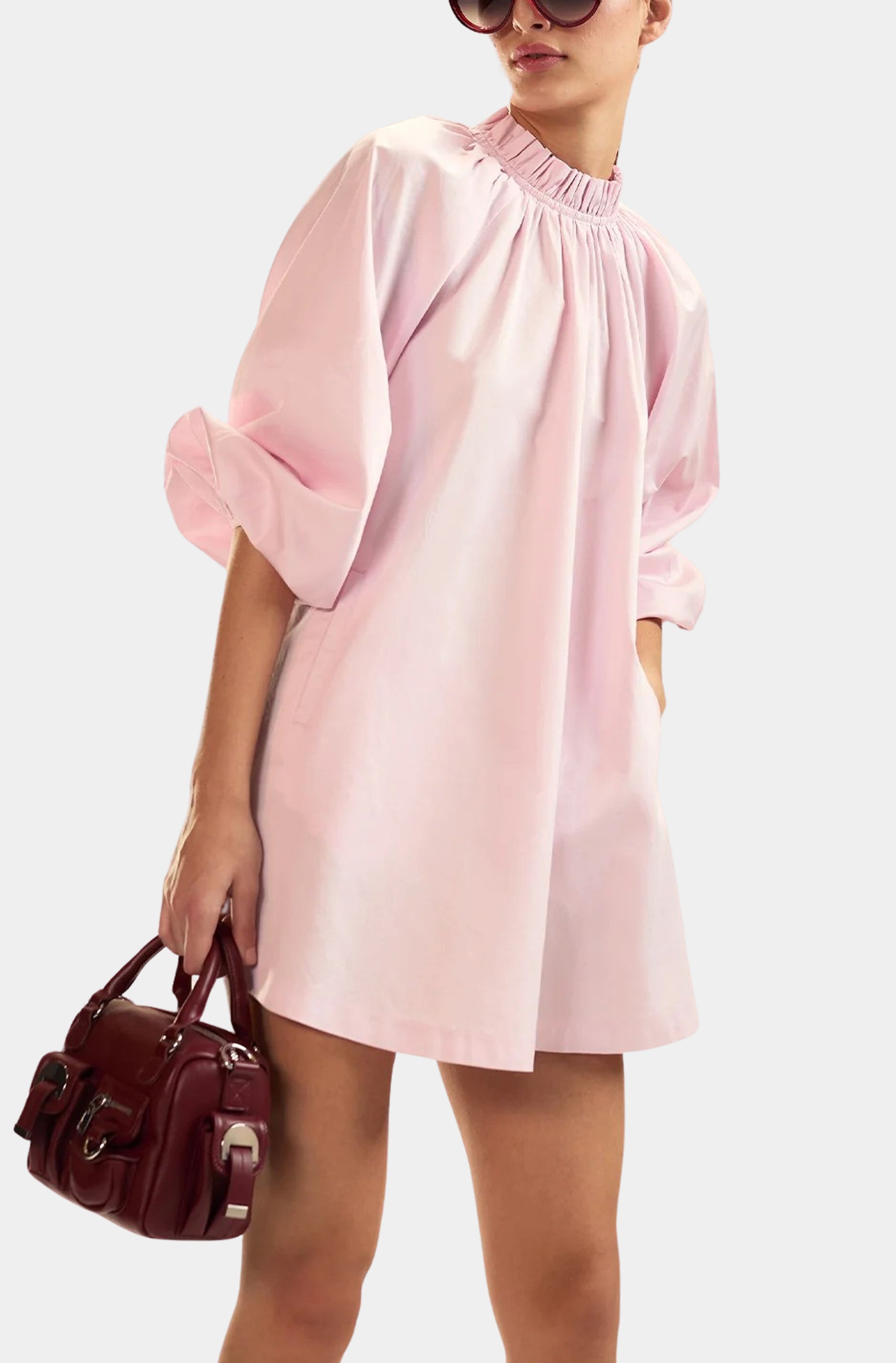 Cotton Mini Dress