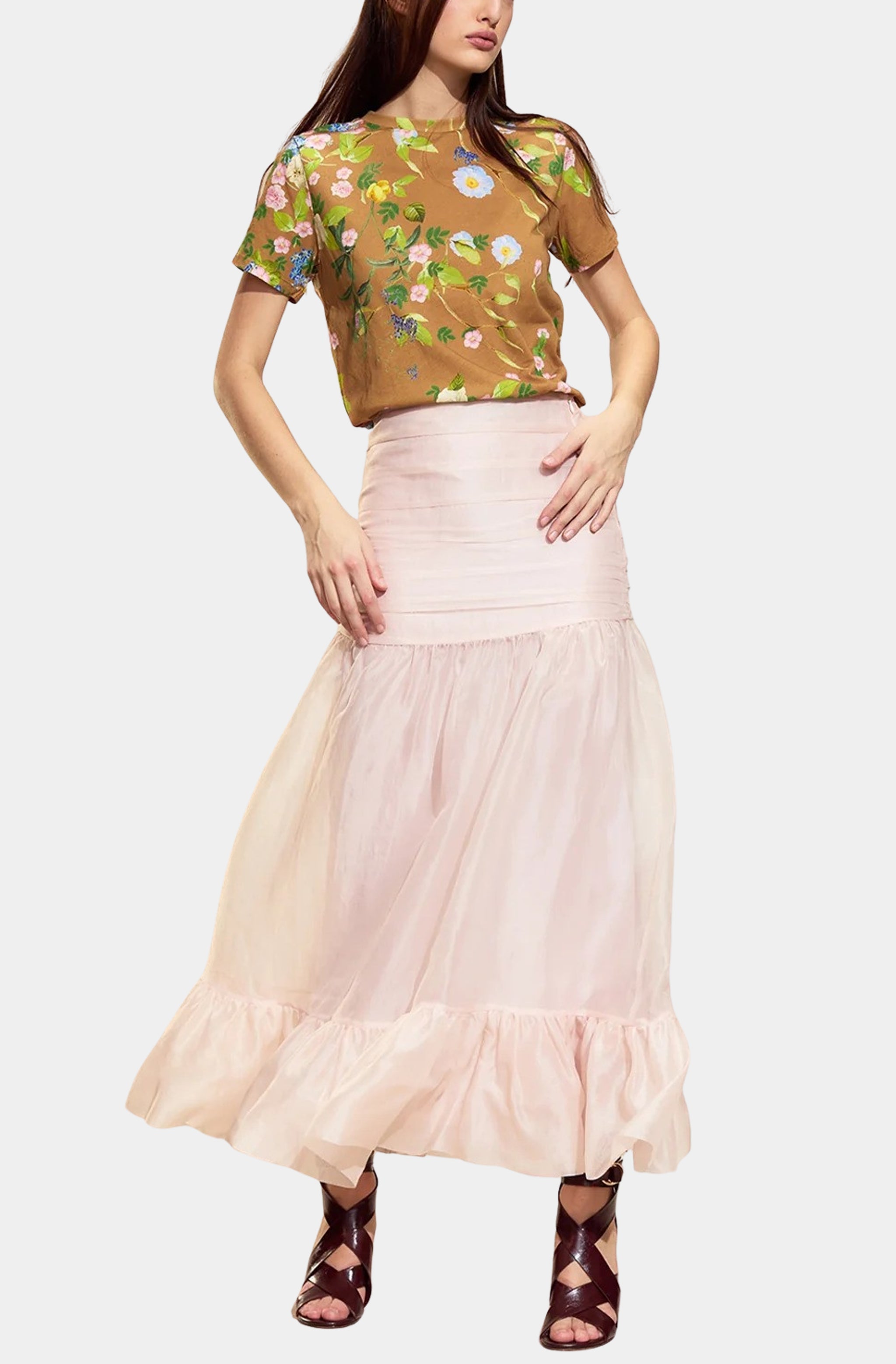 Silk Organza Skirt