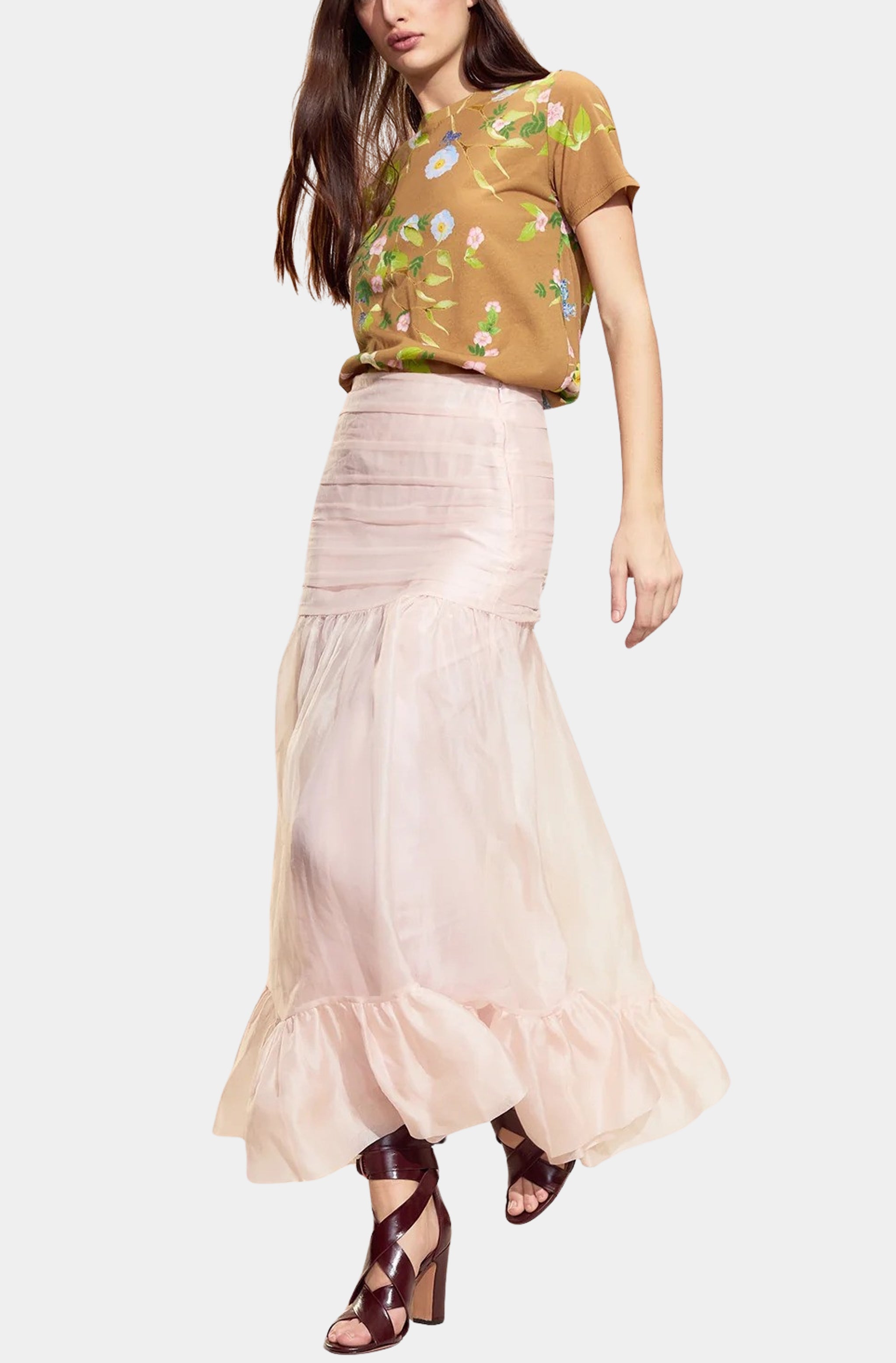 Silk Organza Skirt