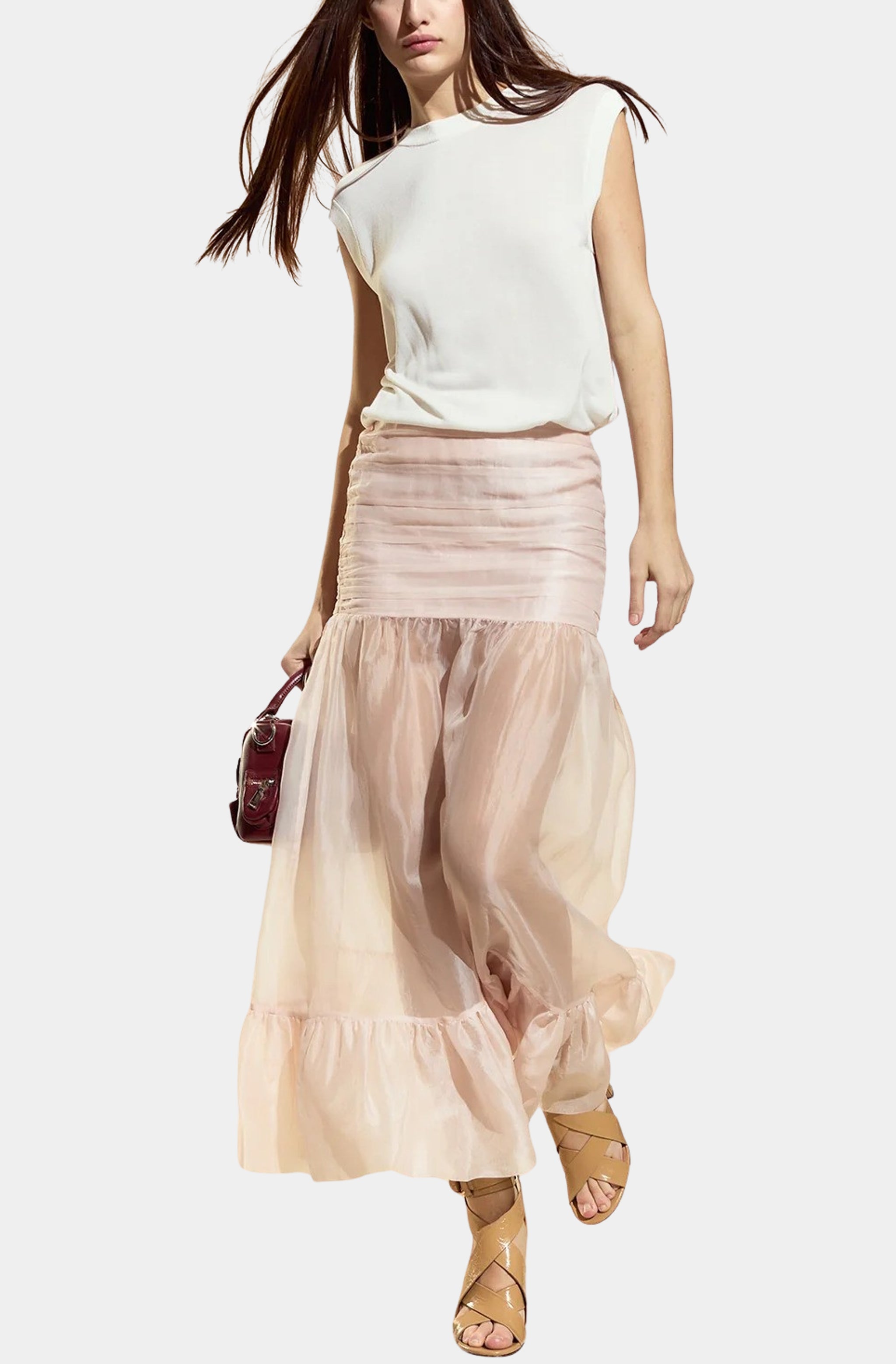 Silk Organza Skirt