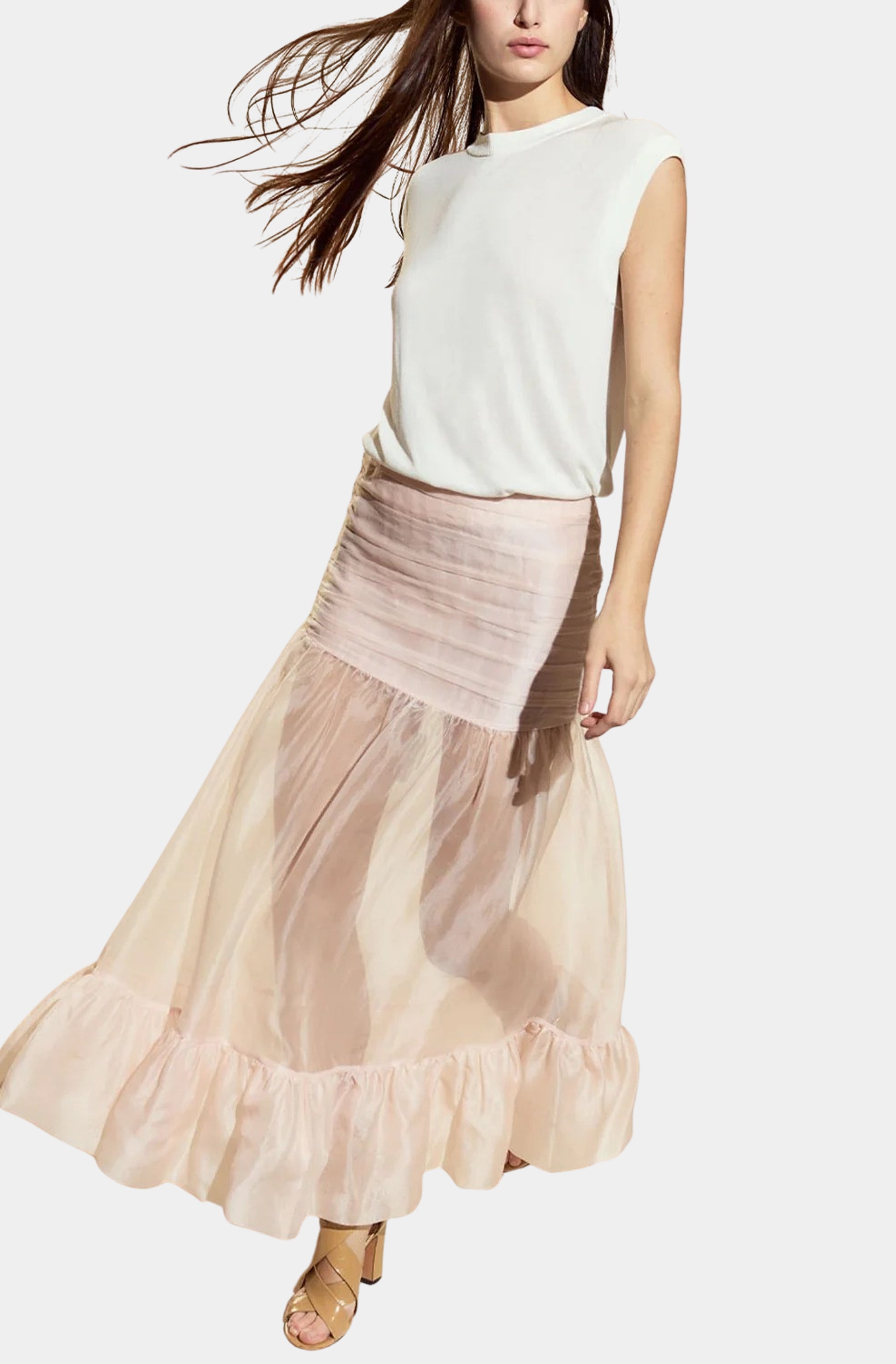 Silk Organza Skirt