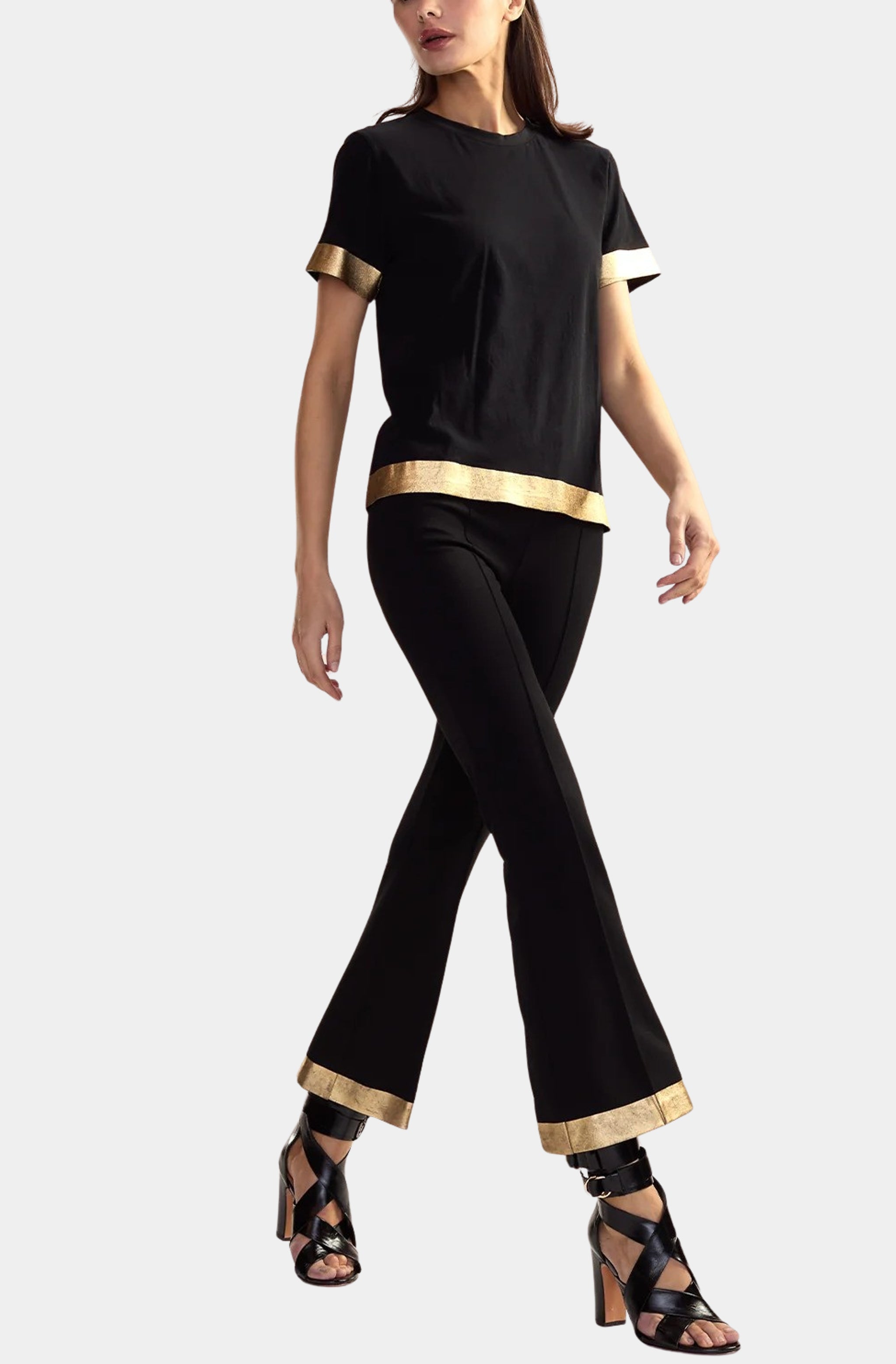 Foil Hem Tee