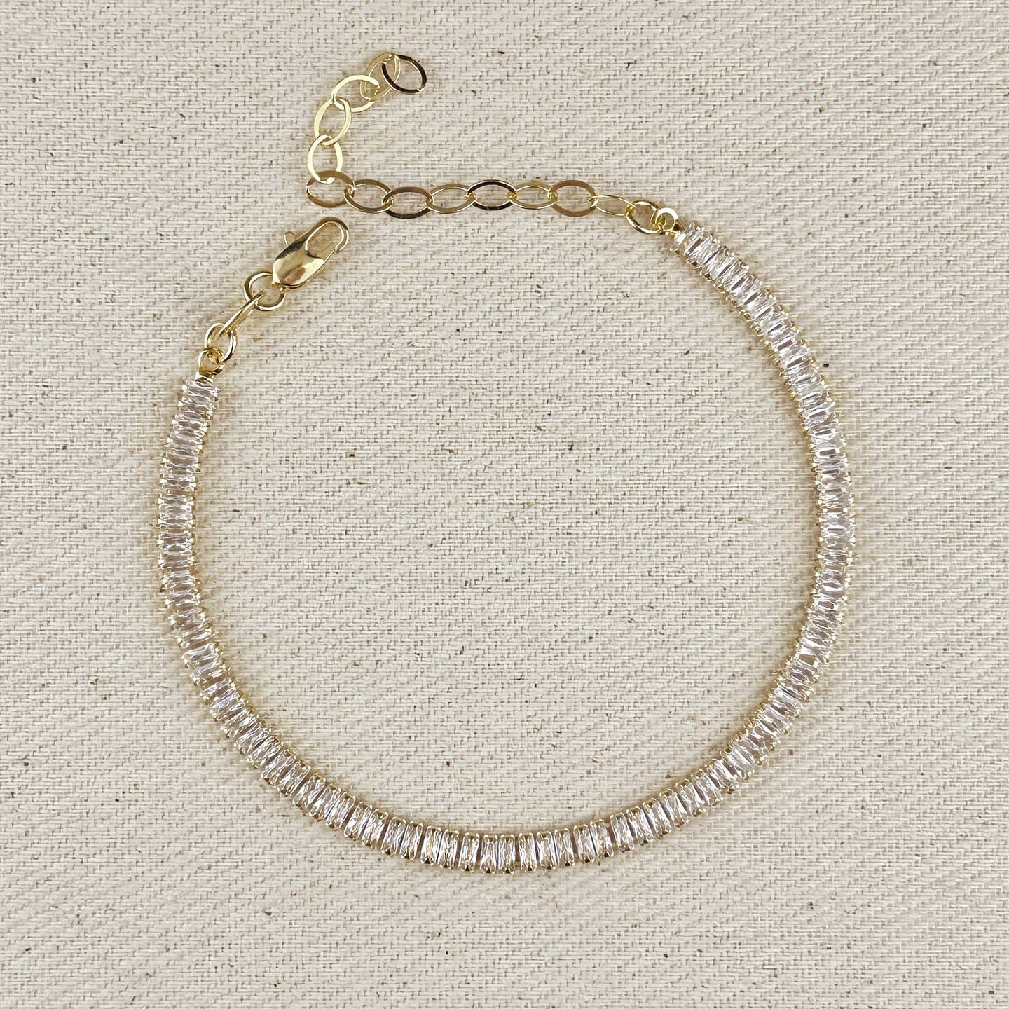 Dani Baguette CZ Bracelet