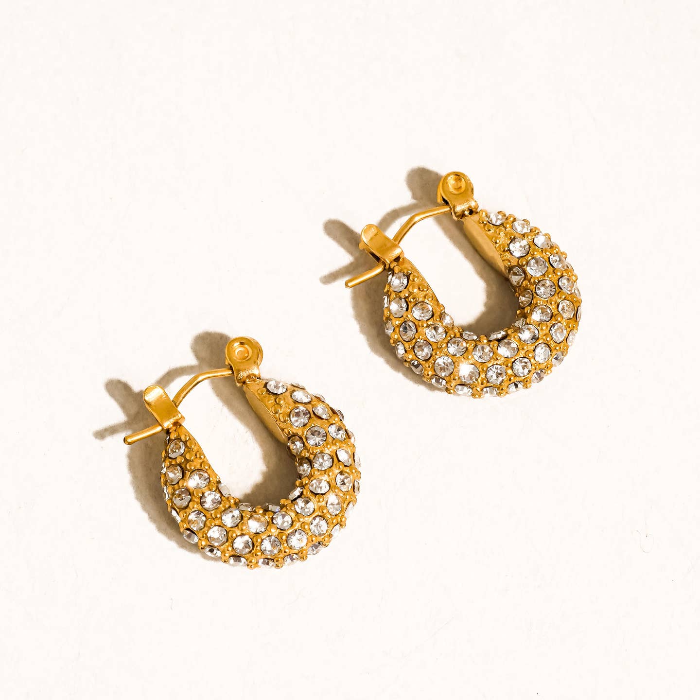 Joleen CZ Hoop Earring