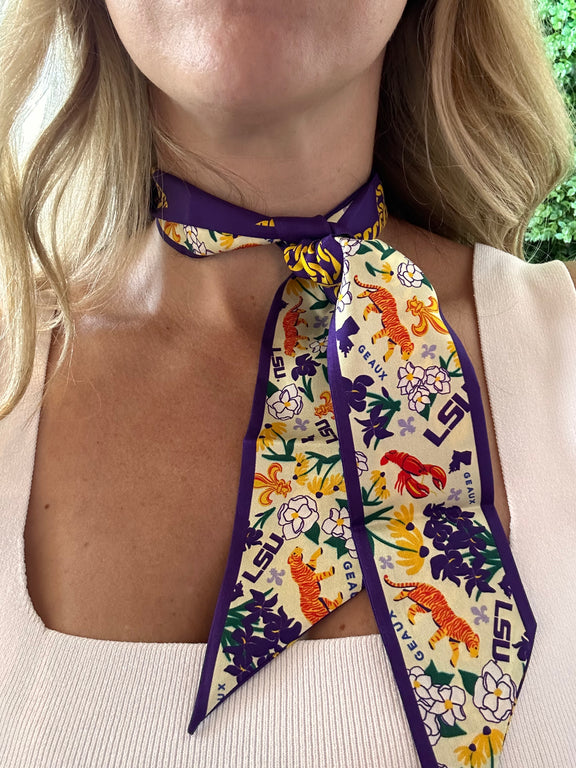 LSU Tigers Twilly Scarf
