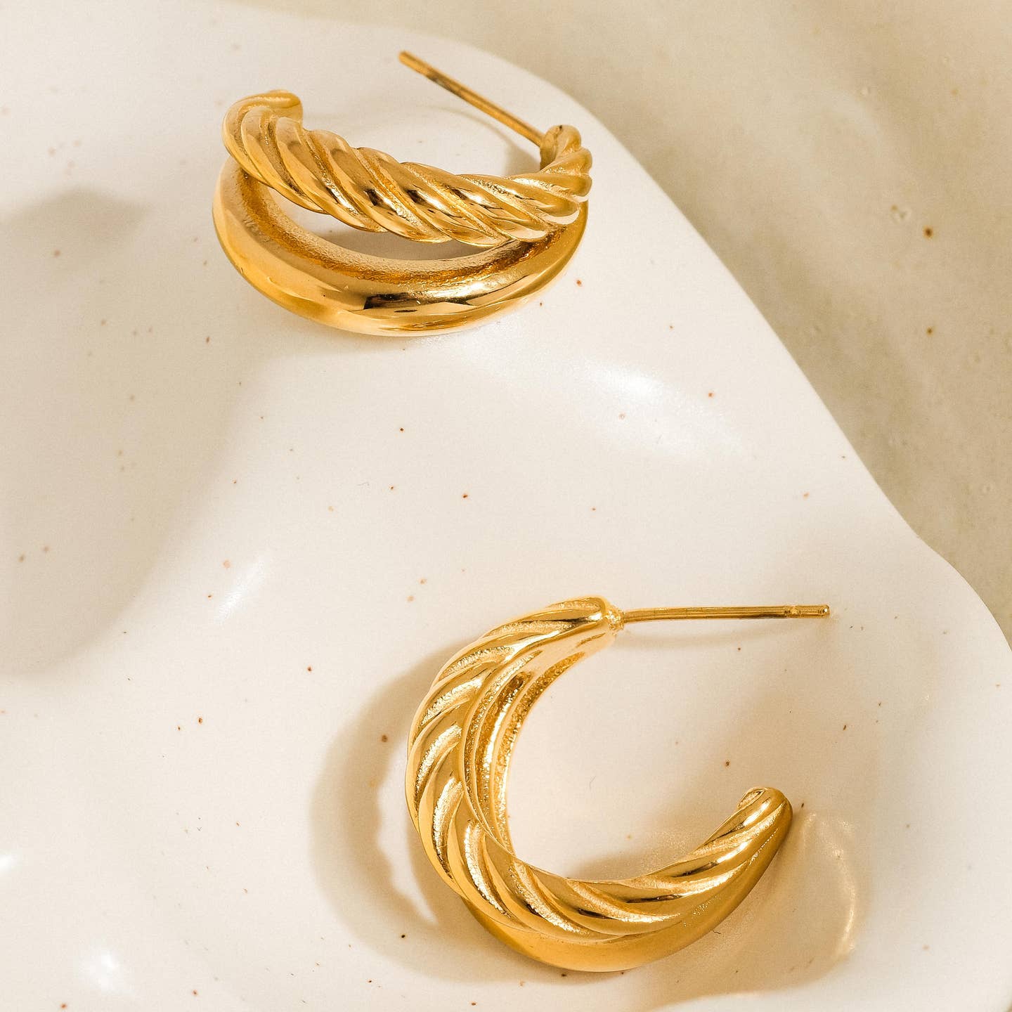 Ghislaine Hoop Earring