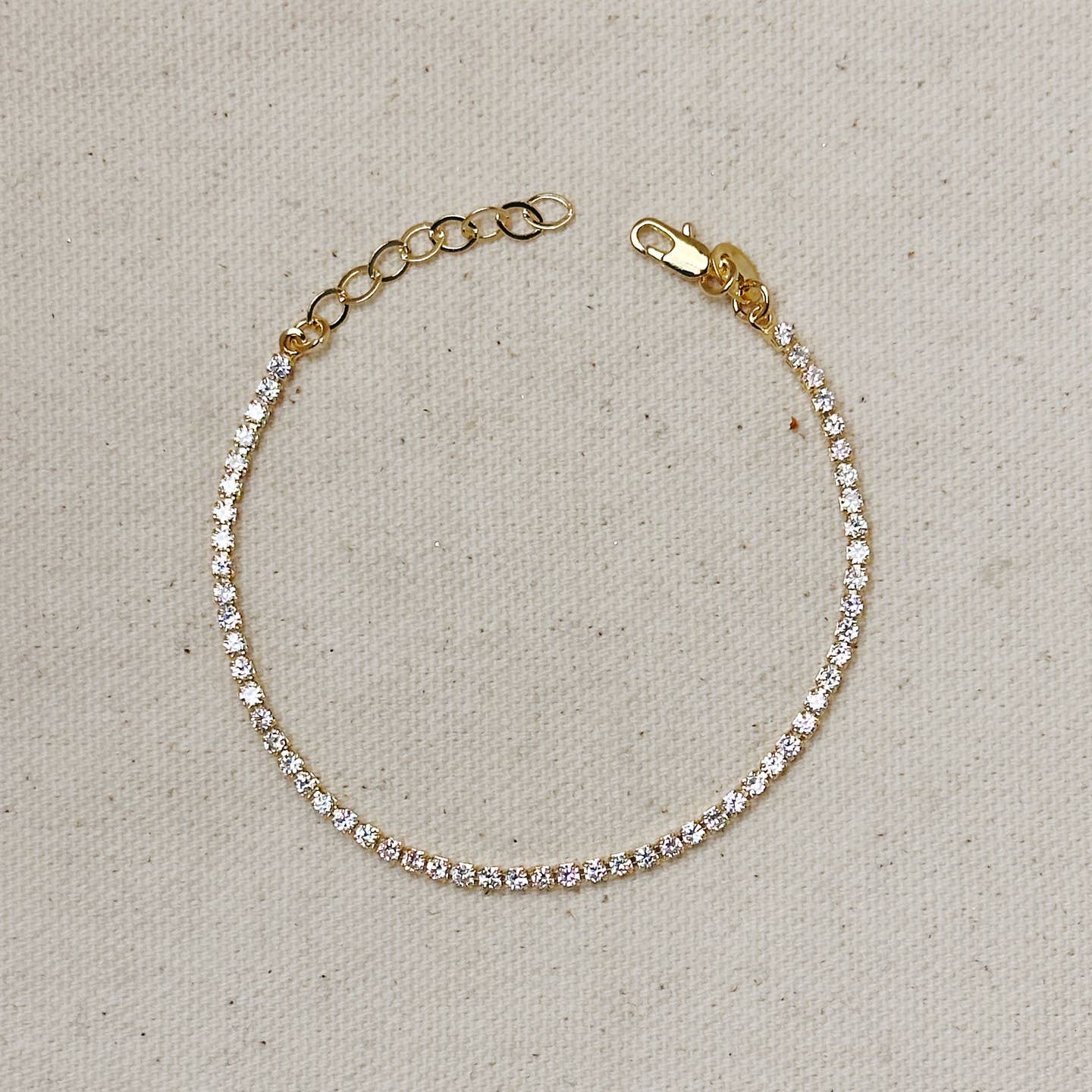 Juni CZ Tennis Bracelet
