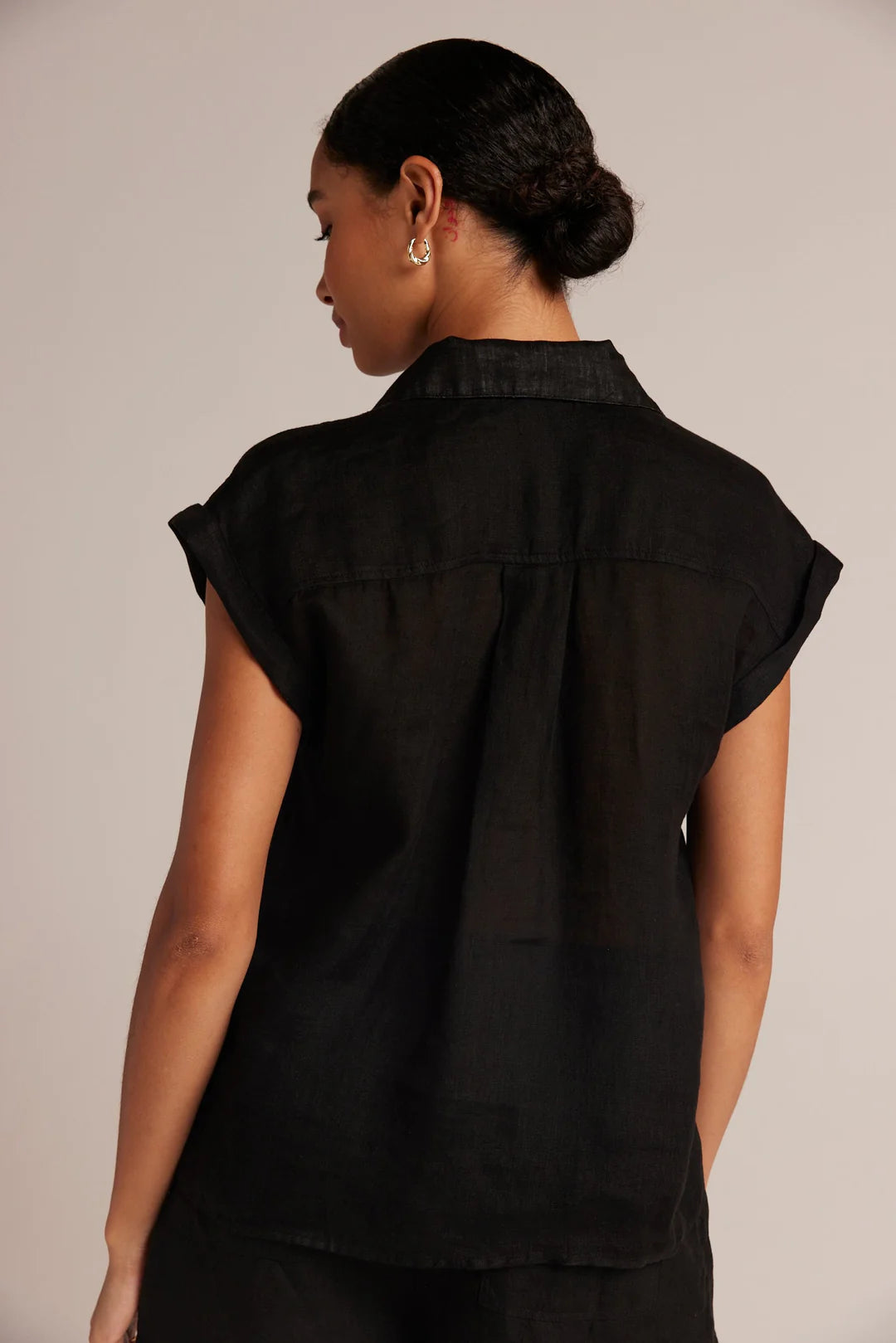 Cap Sleeve Henley