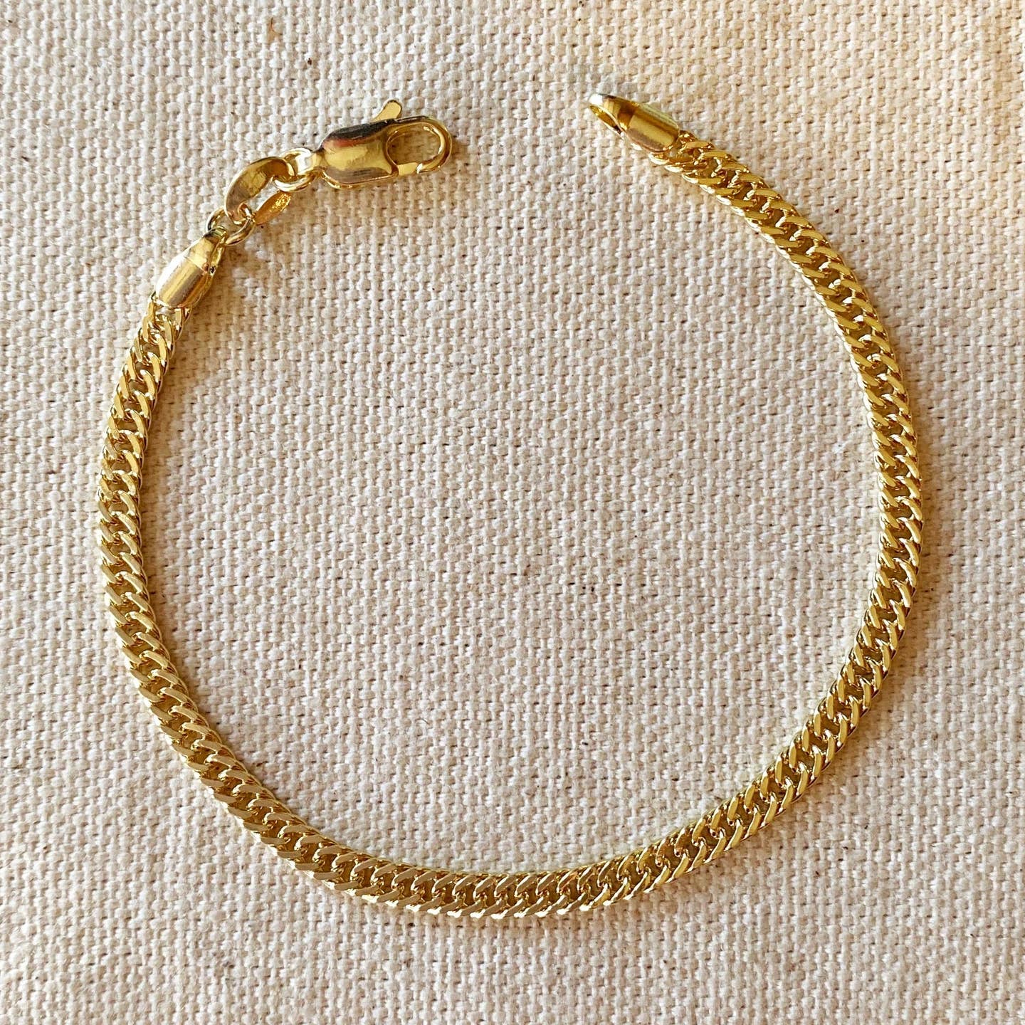 Curb Cuban Chain Bracelet
