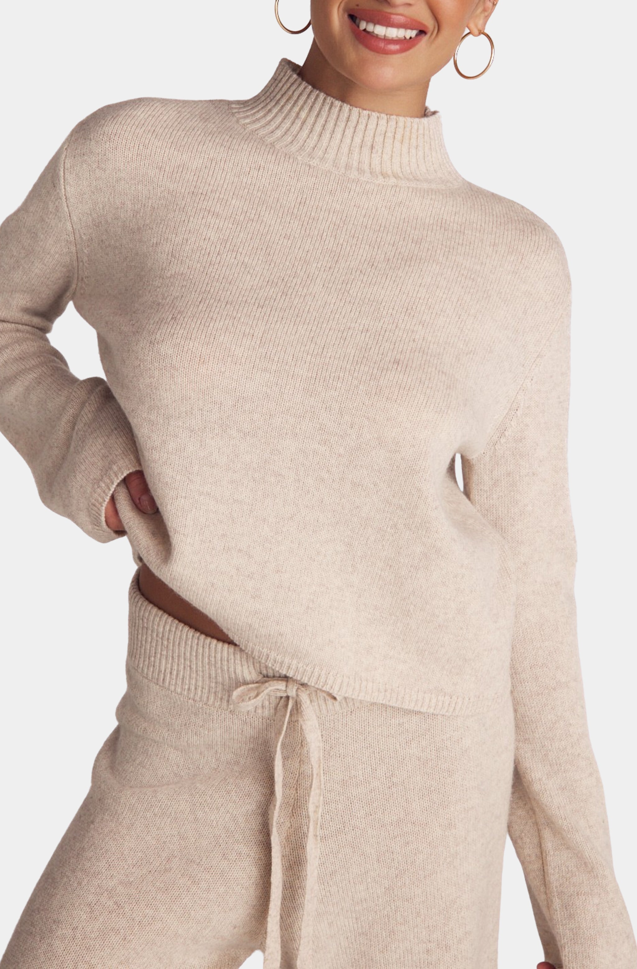 Mock Neck Sweater