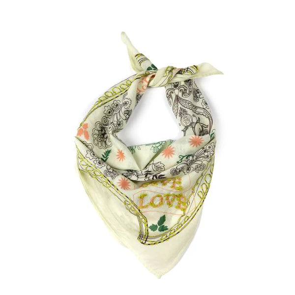 Embroidered Bandana