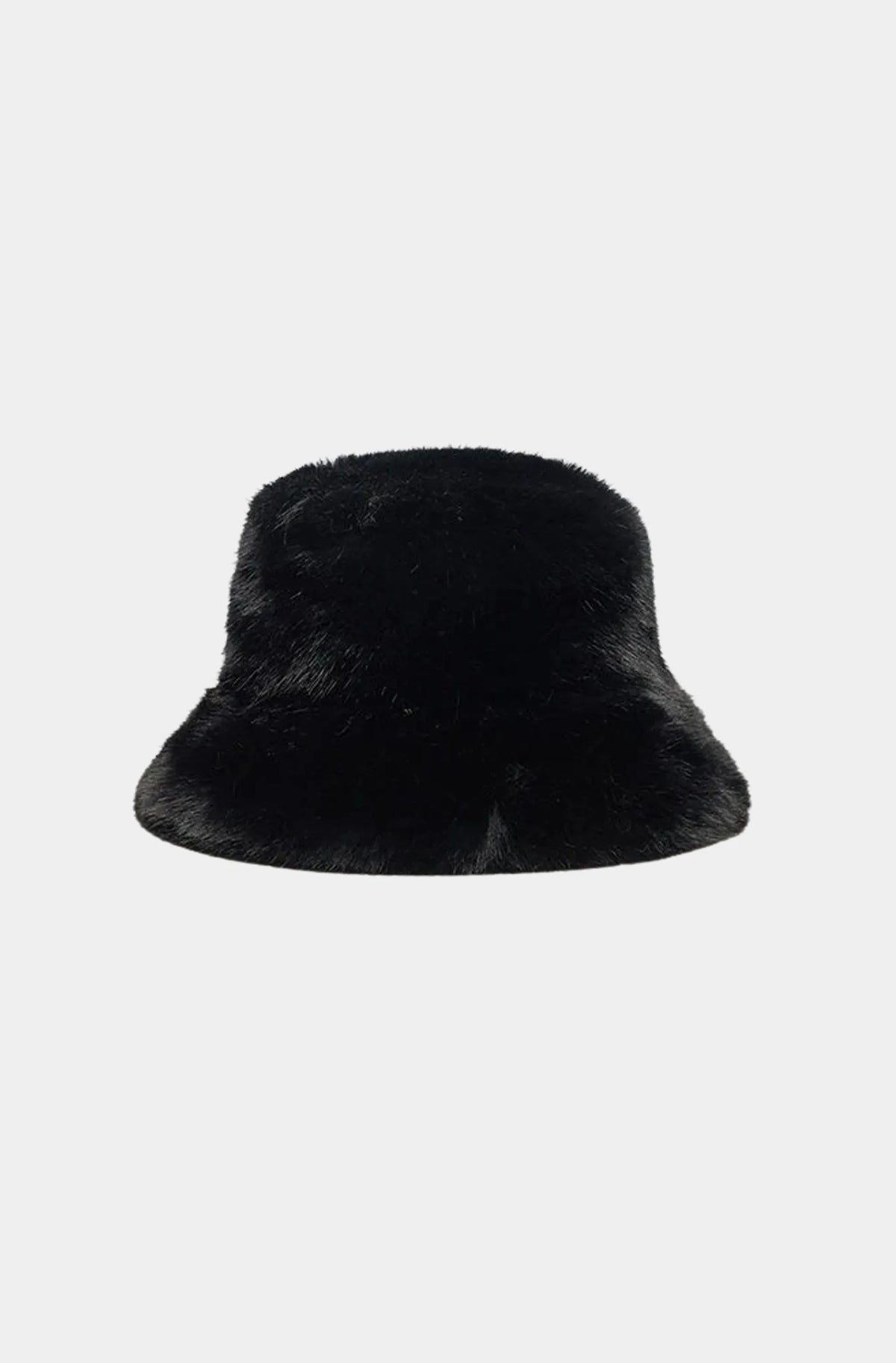 Oversized Faux Fur Bucket Hat