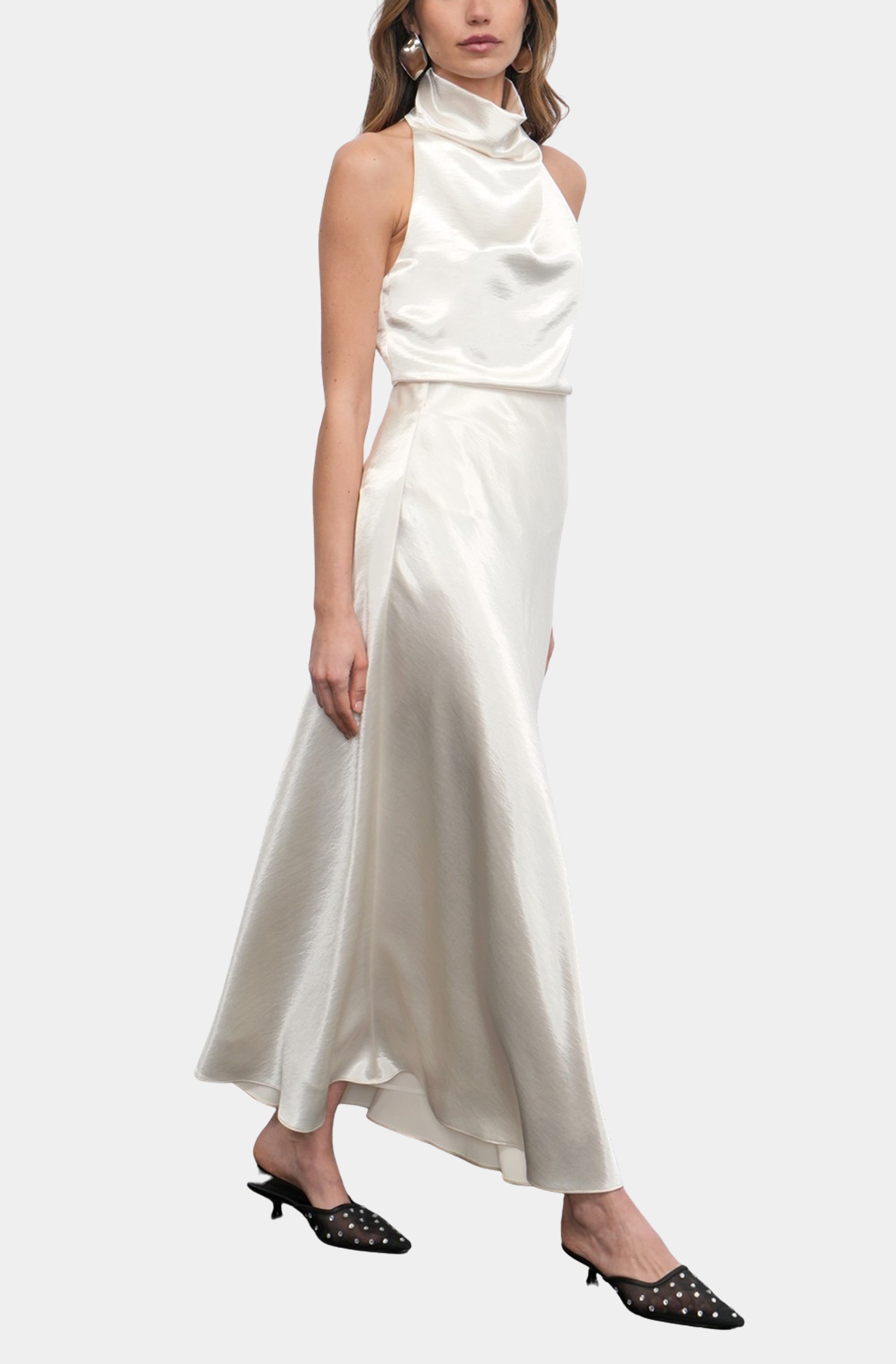 Paige Midi Slip Skirt