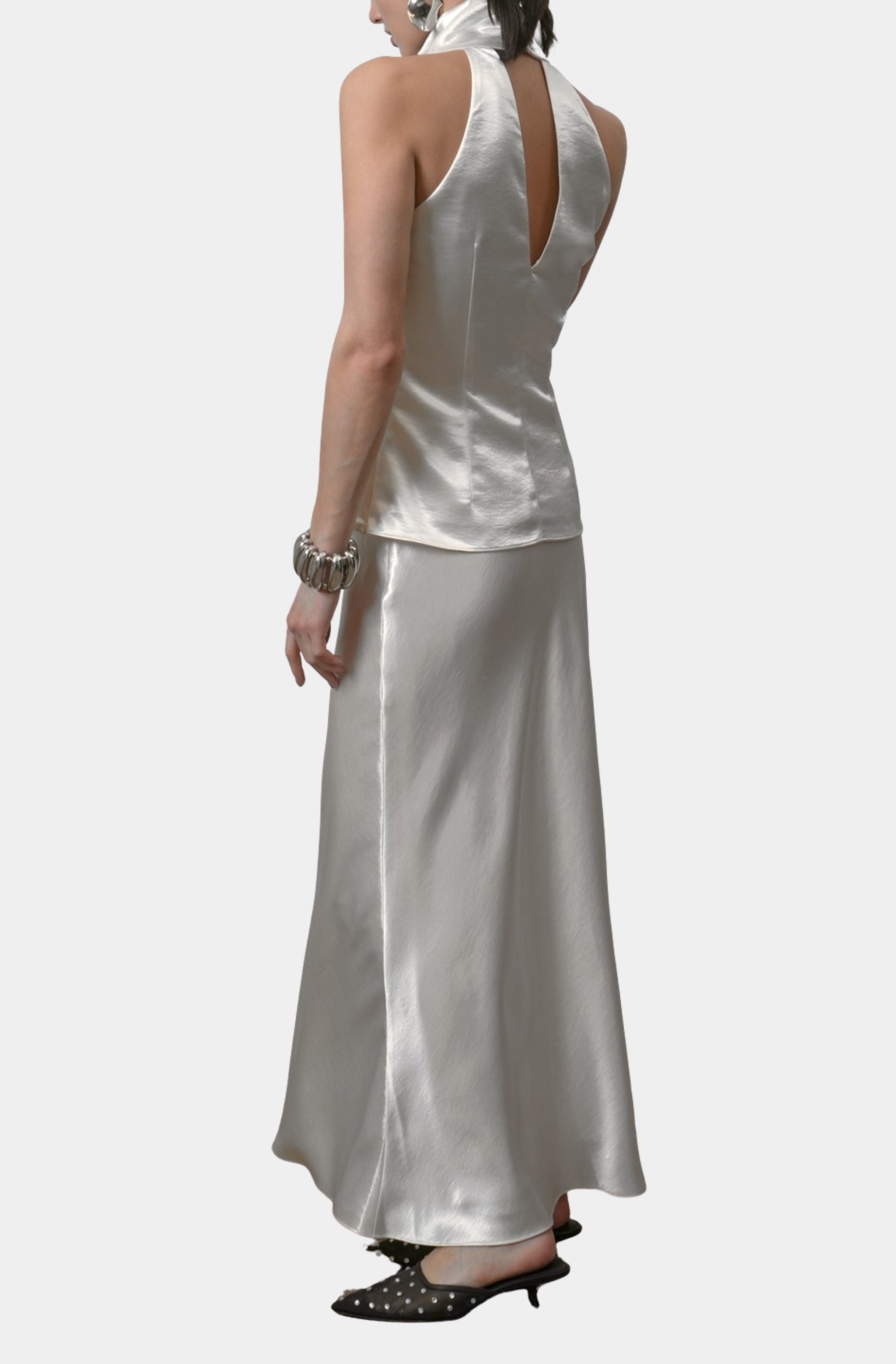 Paige Midi Slip Skirt