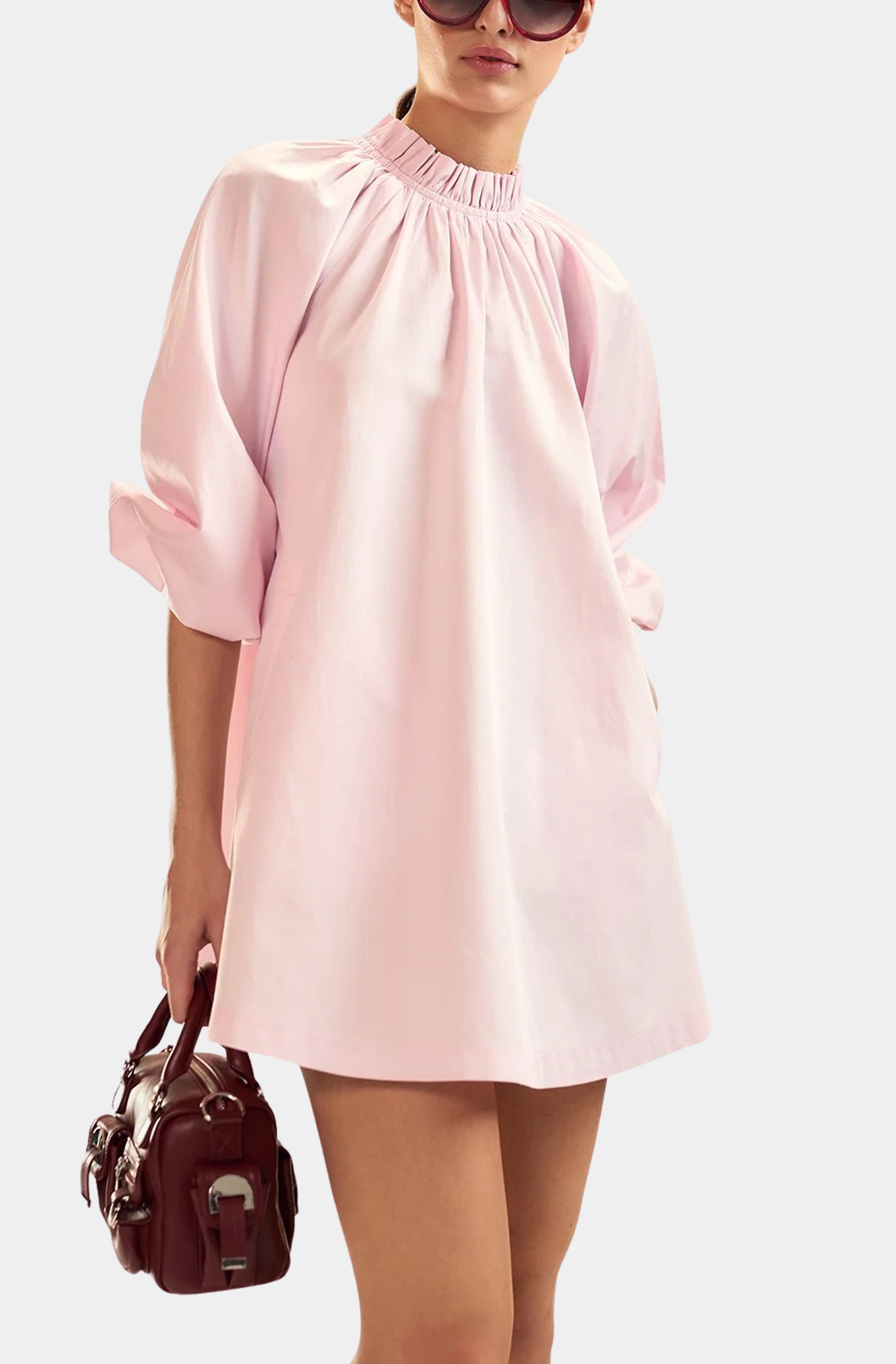 Cotton Mini Dress