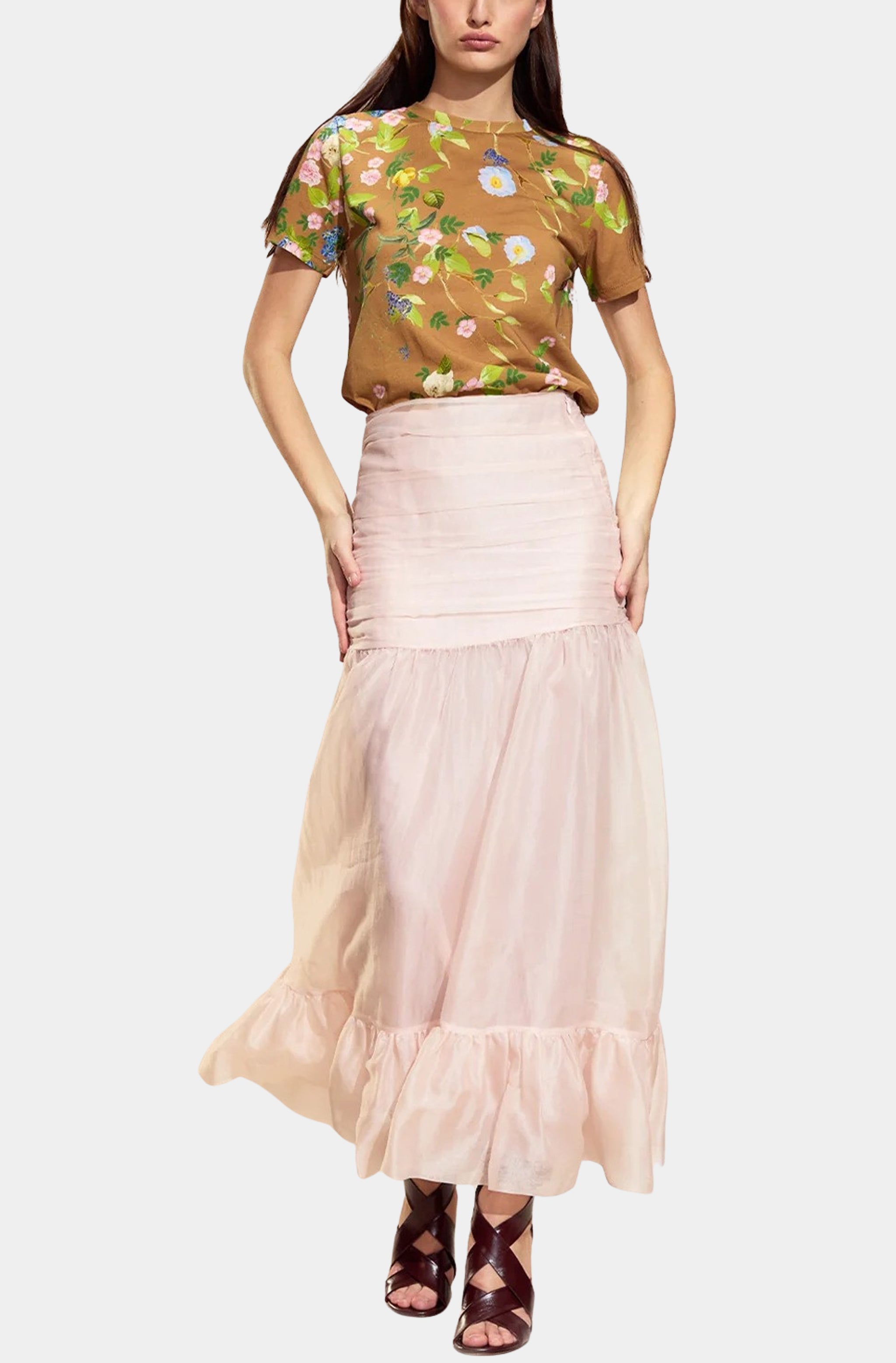 Silk Organza Skirt