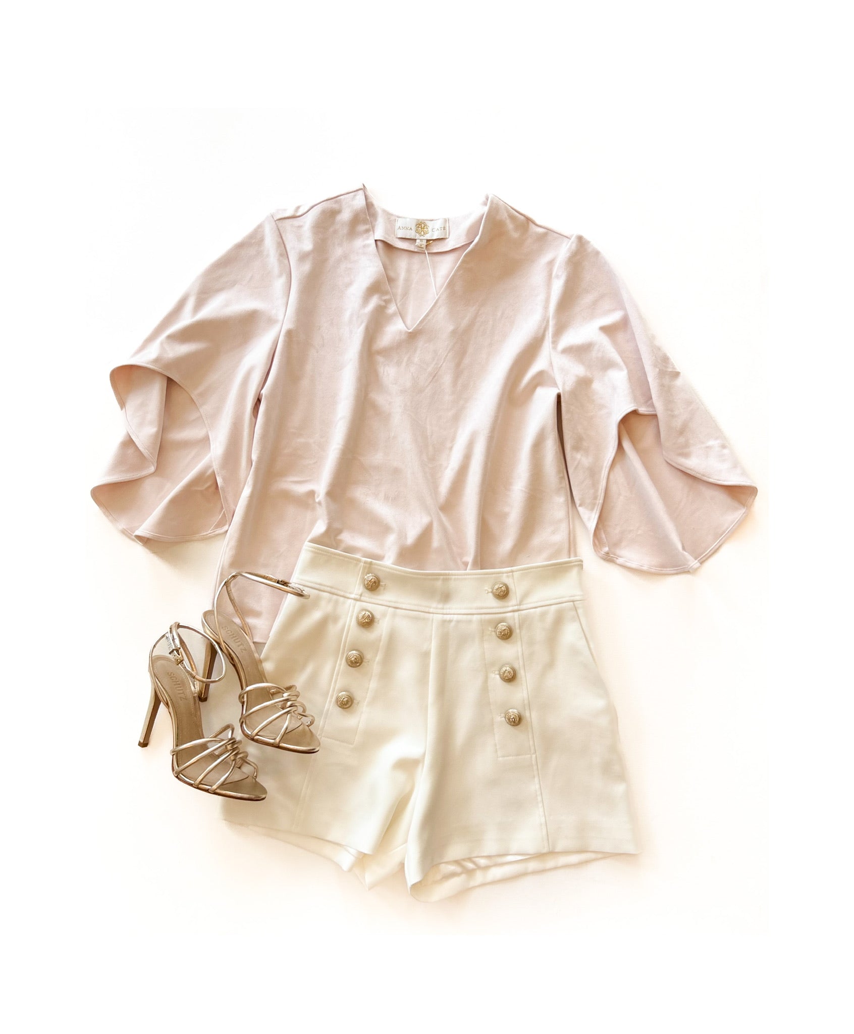 Nina Suede Blouse