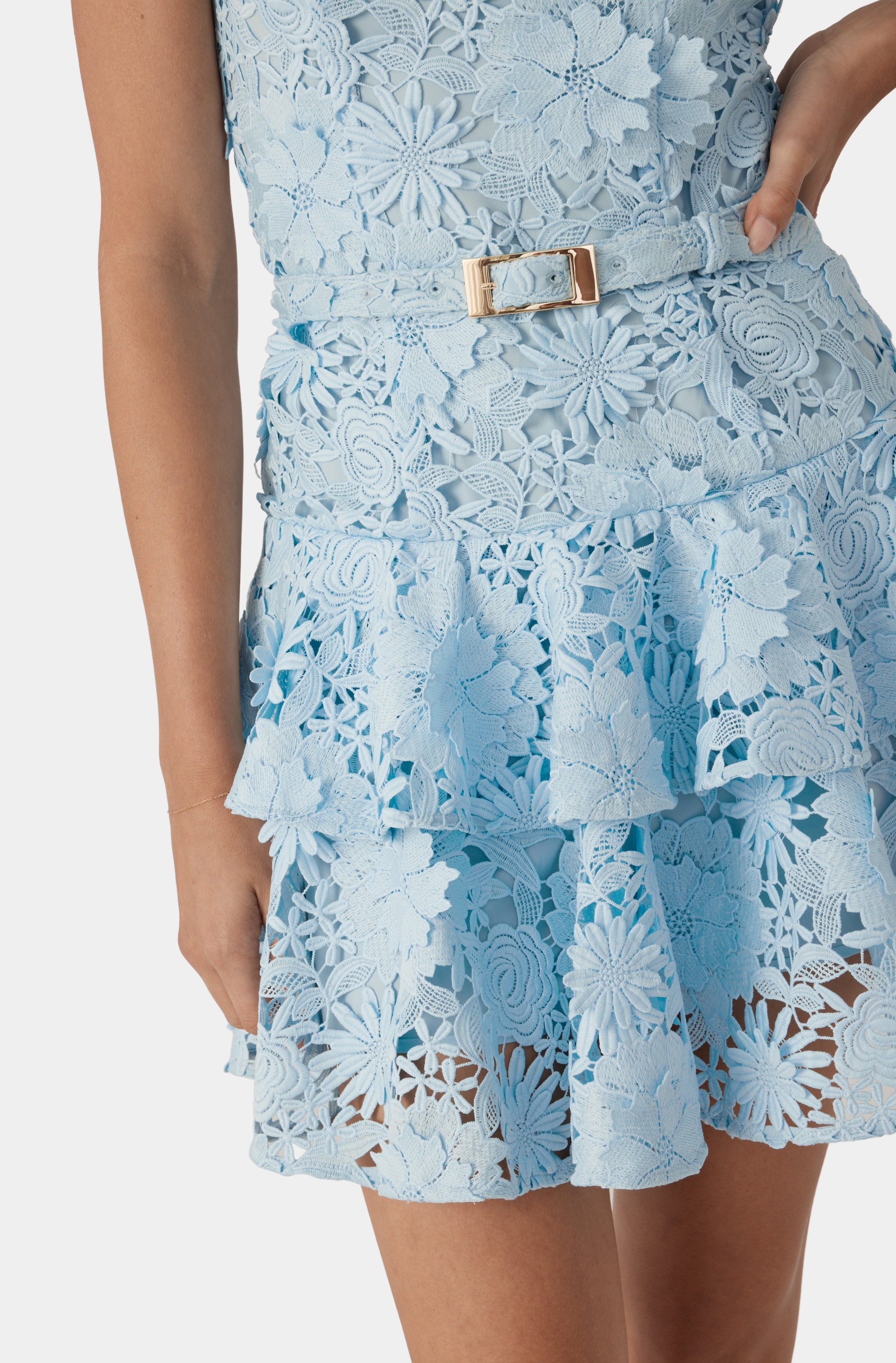 Lisette 3D Lace Dress