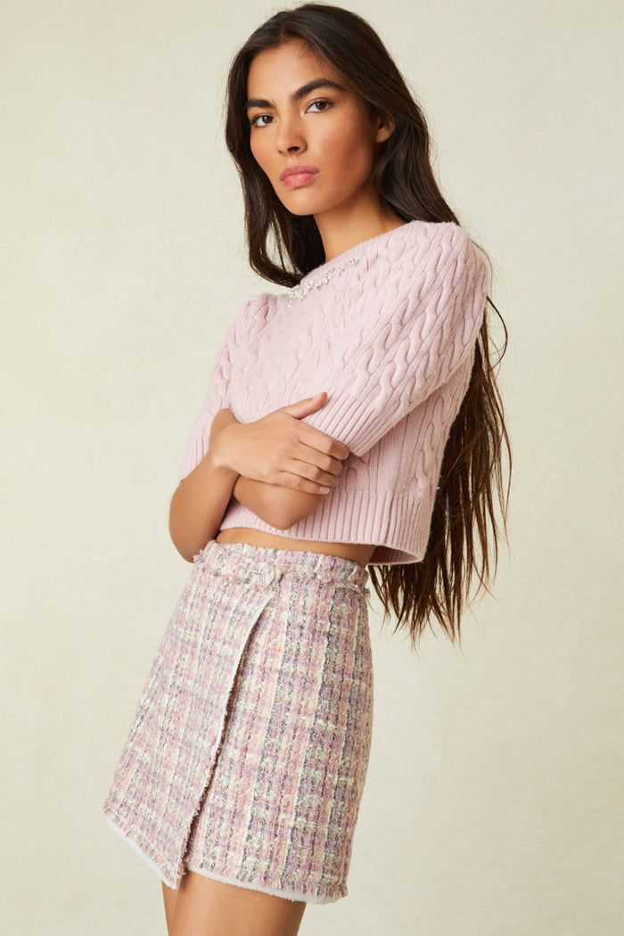 Chapelle Crop Sweater