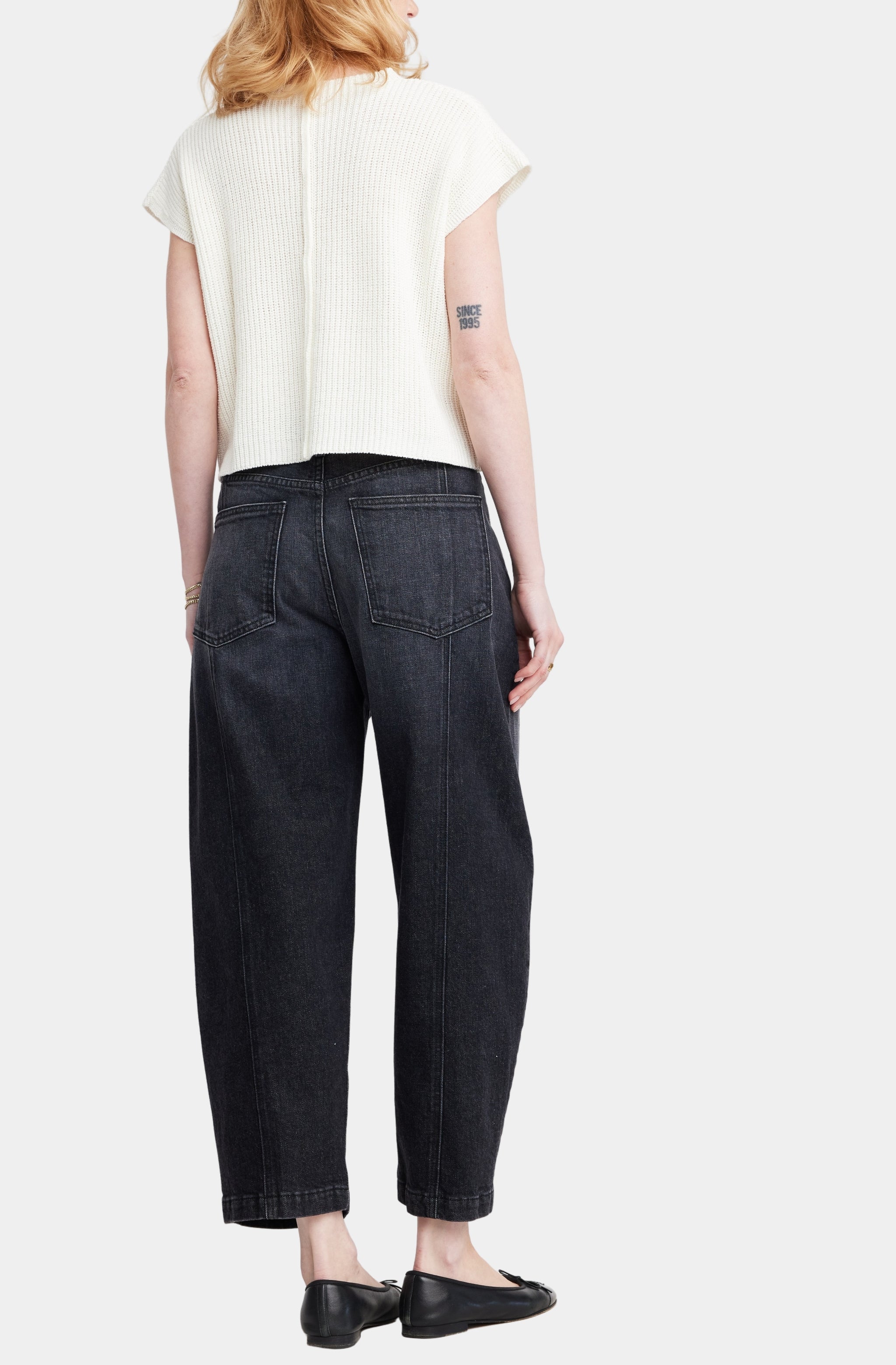 Gillian Crop Sweater Tee