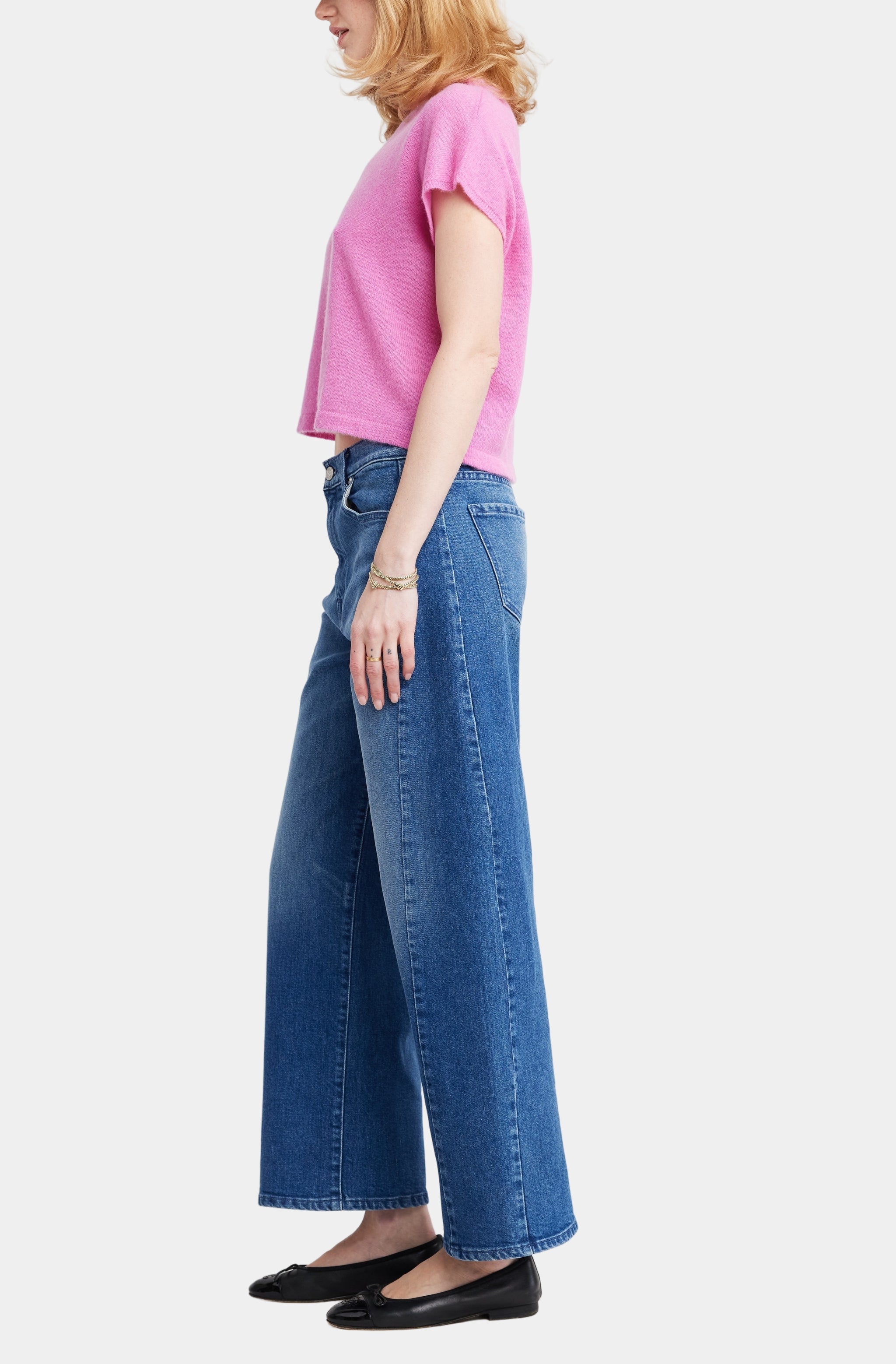 Jane Cashmere Crew Neck Tee