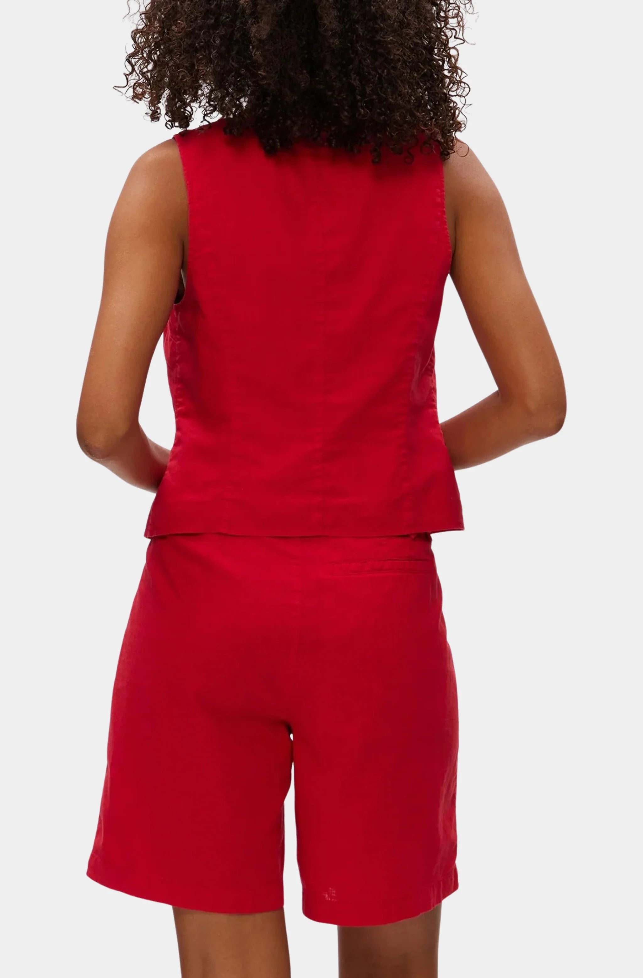 Honey Button Up Vest