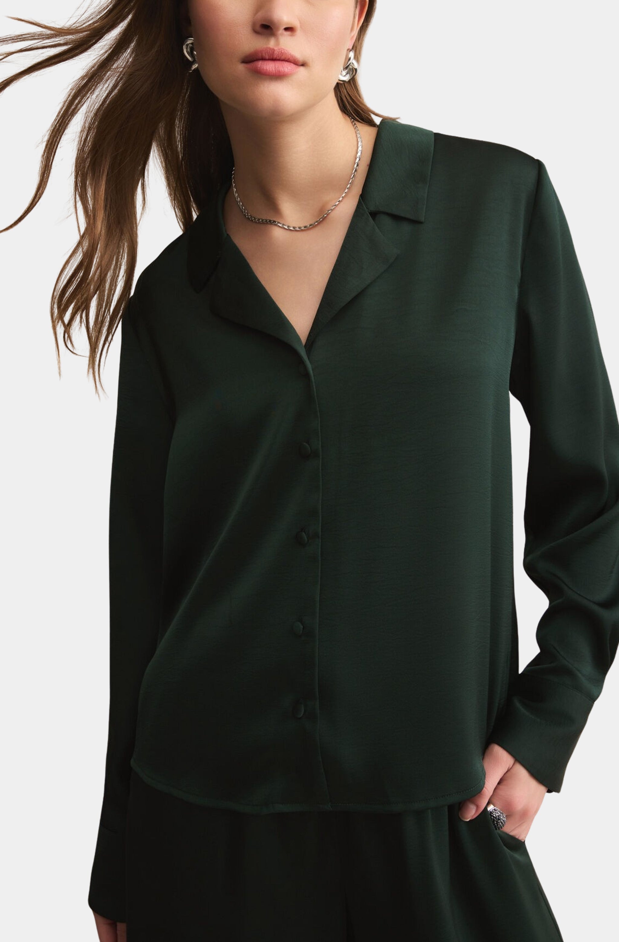 Ana Satin Top