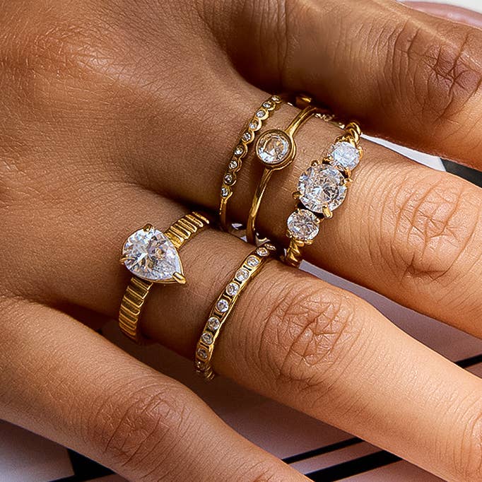 Emberlace Statement Ring