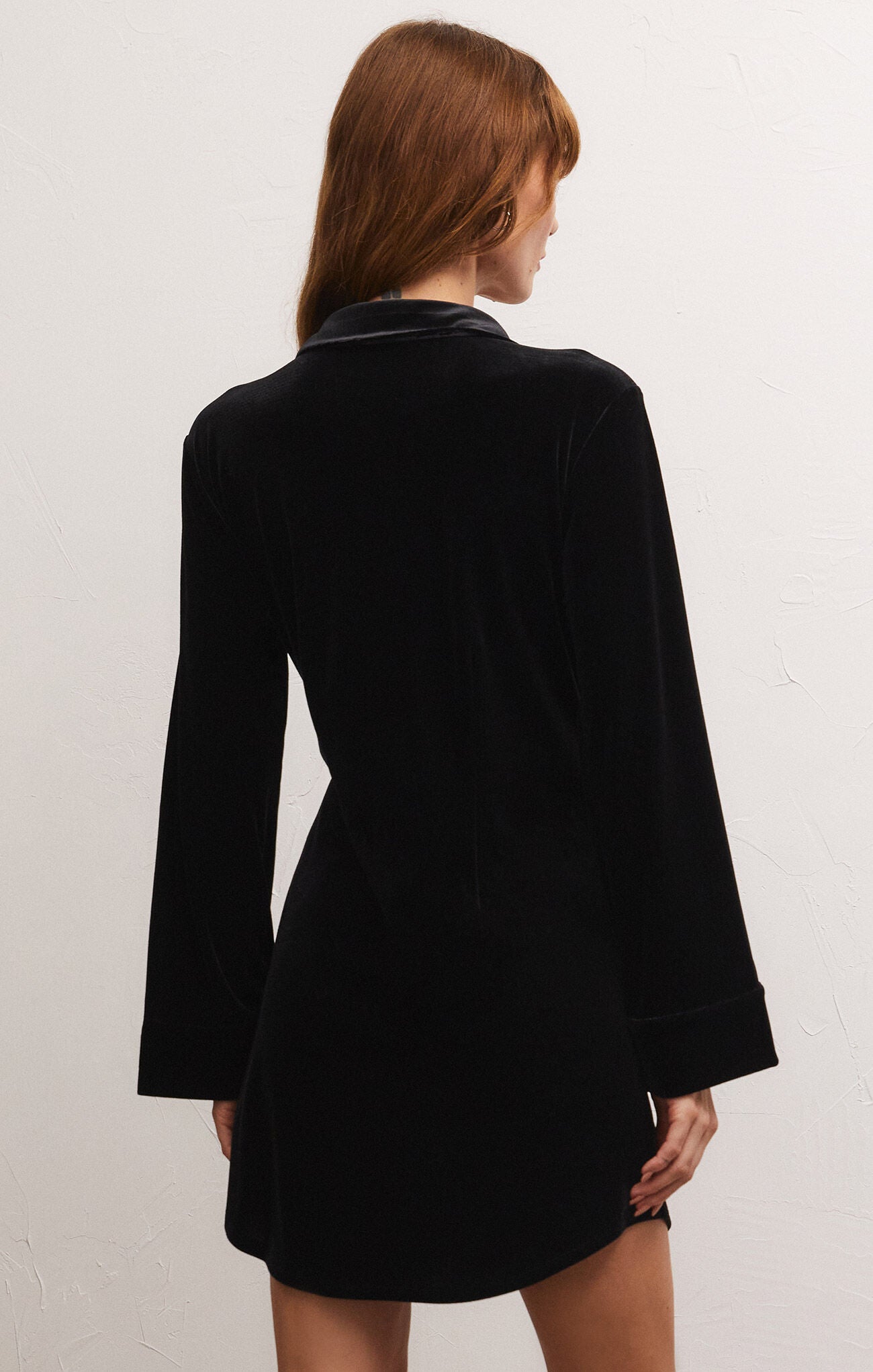 Dallon Velvet Wrap Dress