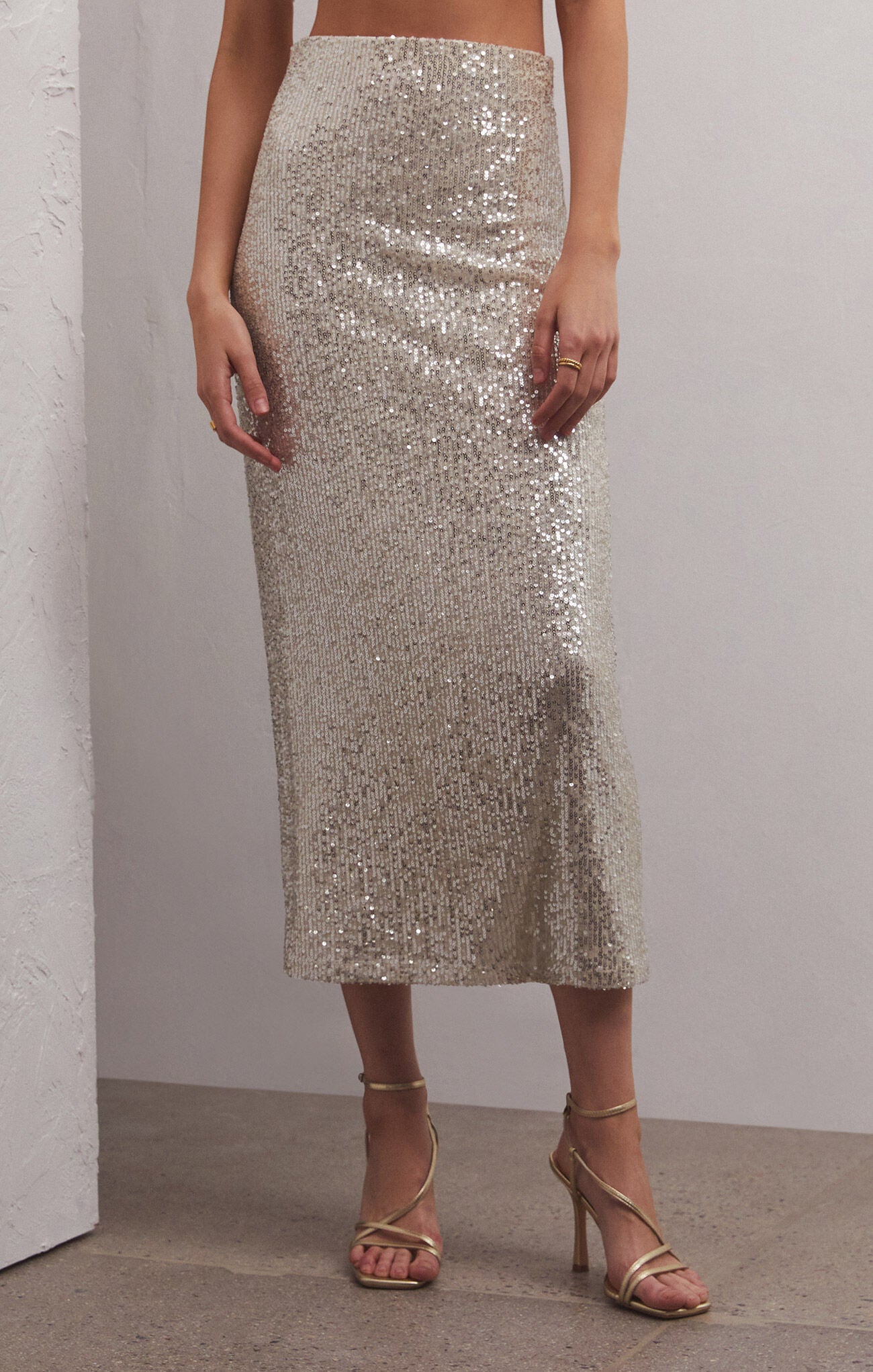 Saturn Sequin Skirt