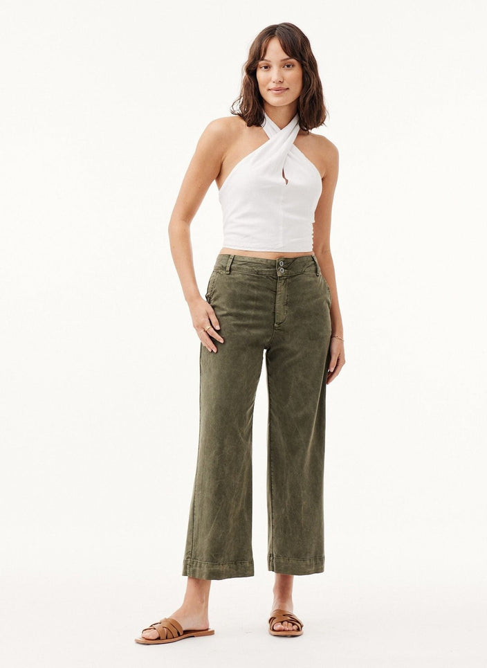 Saige Wide Leg Crop