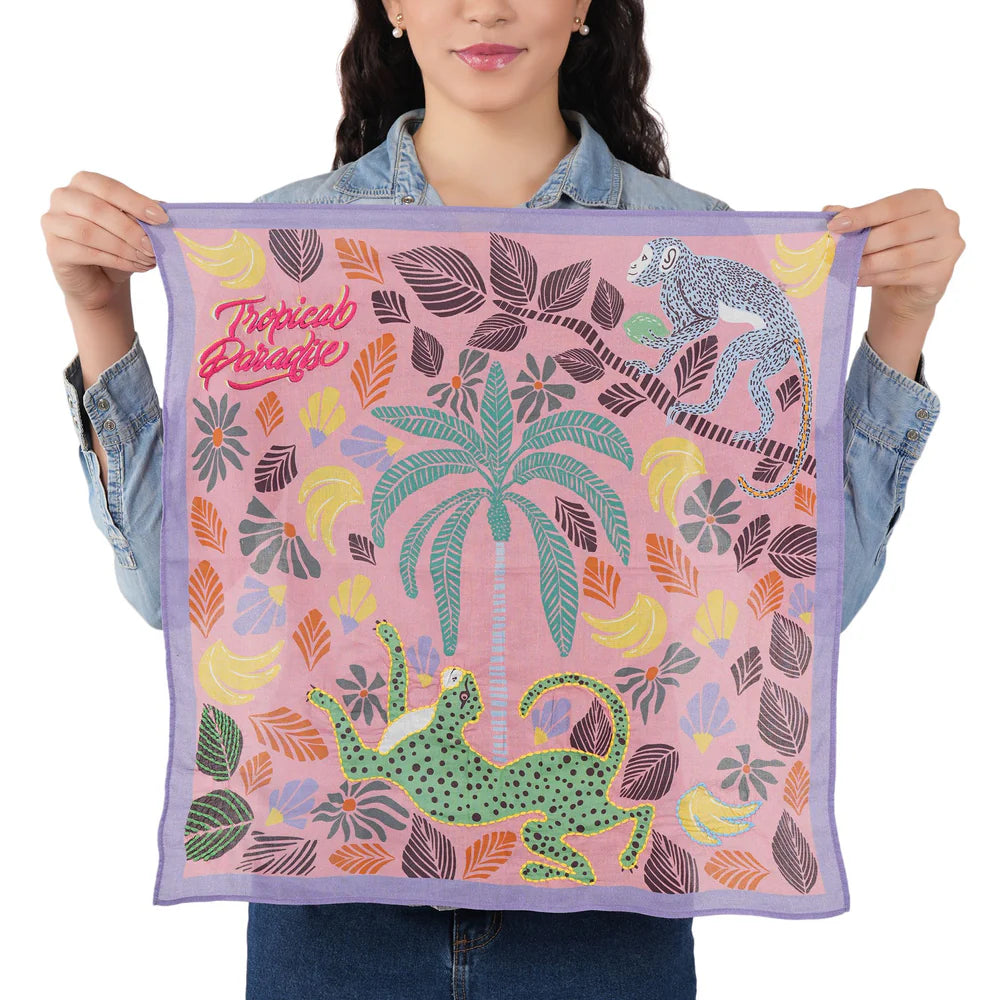 Embroidered Bandana
