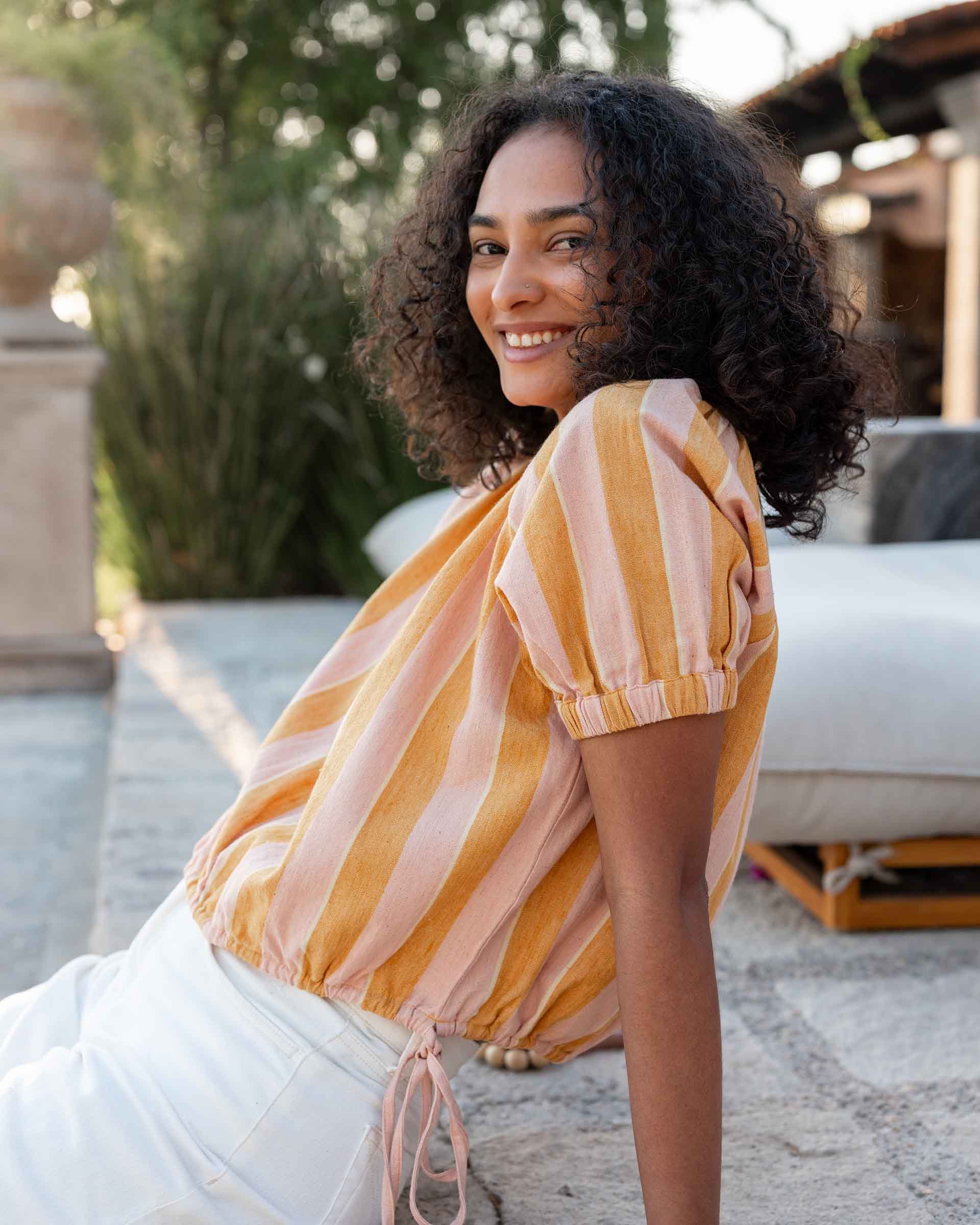 Poète Short Sleeve Top