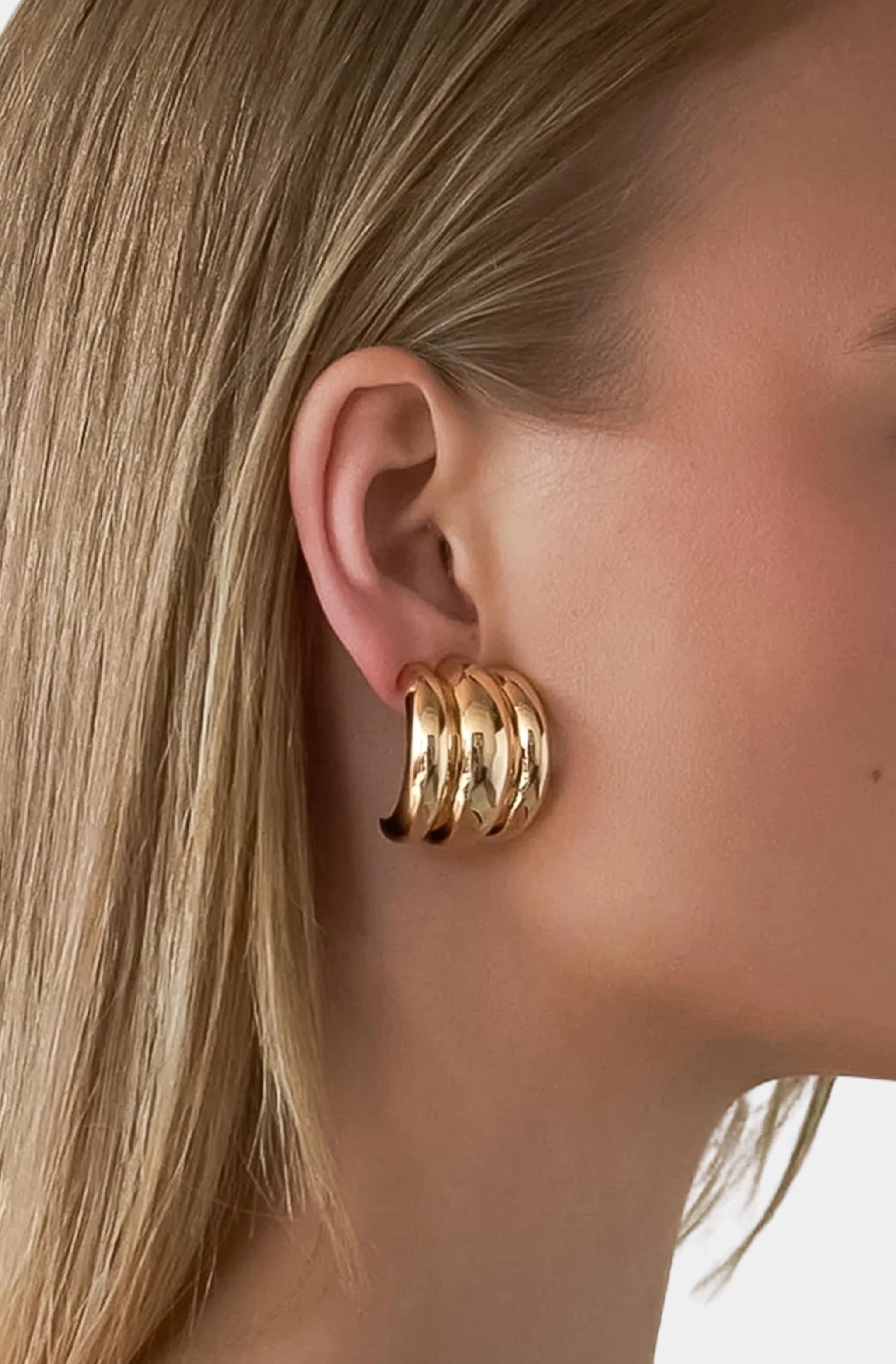 Colton Layered Spiral Earring