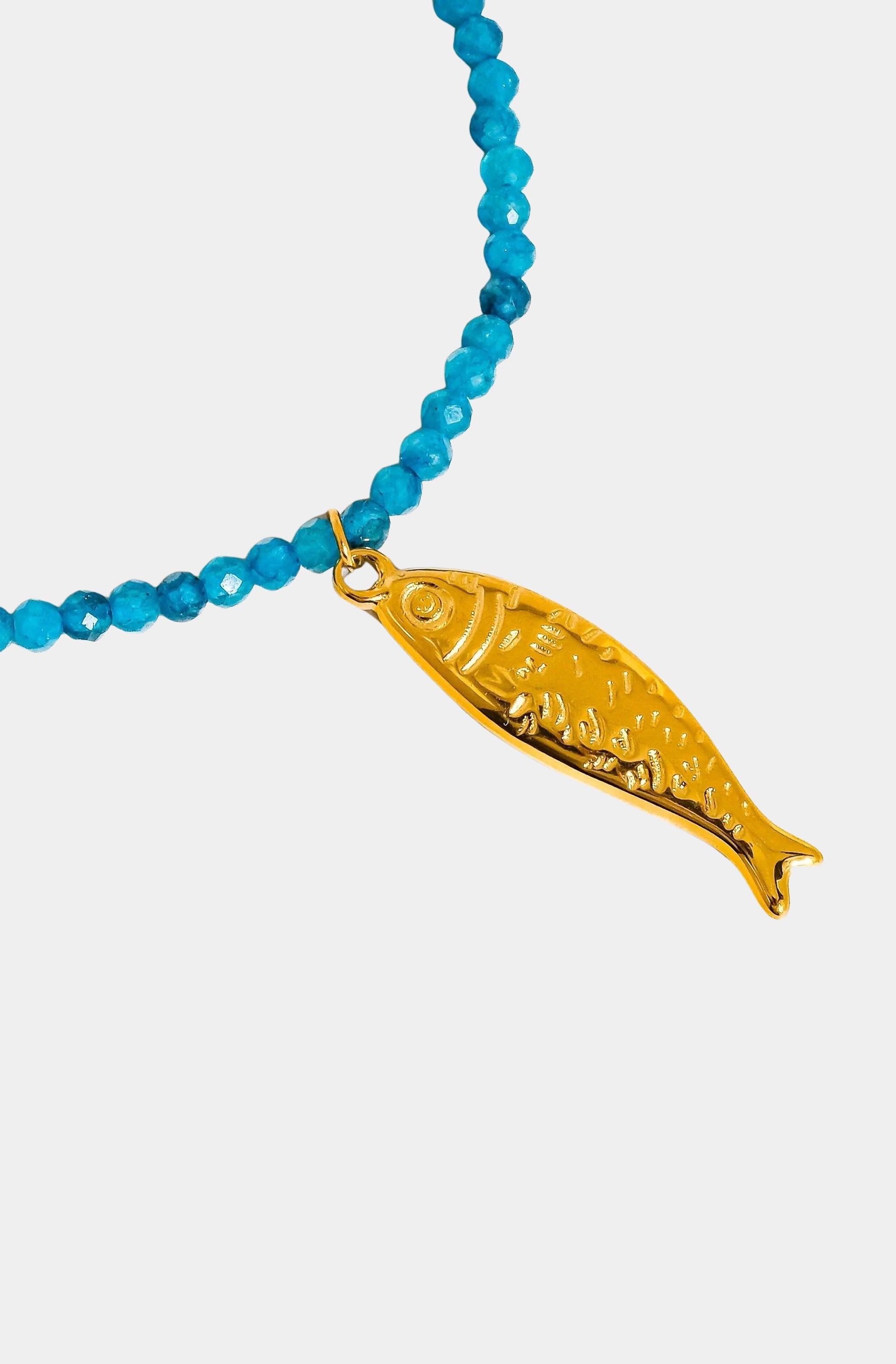 Sasha Fish Beaded Necklace