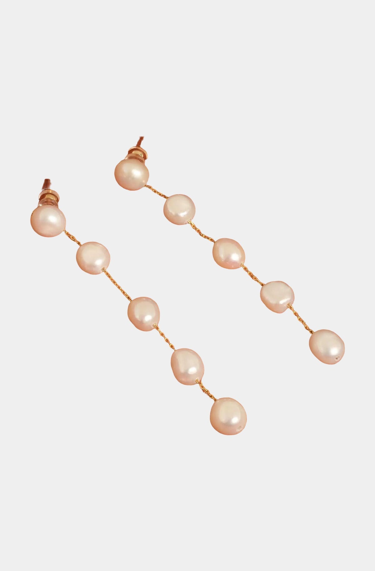 Ornella Vintage Freshwater Pearl Drop Earrings