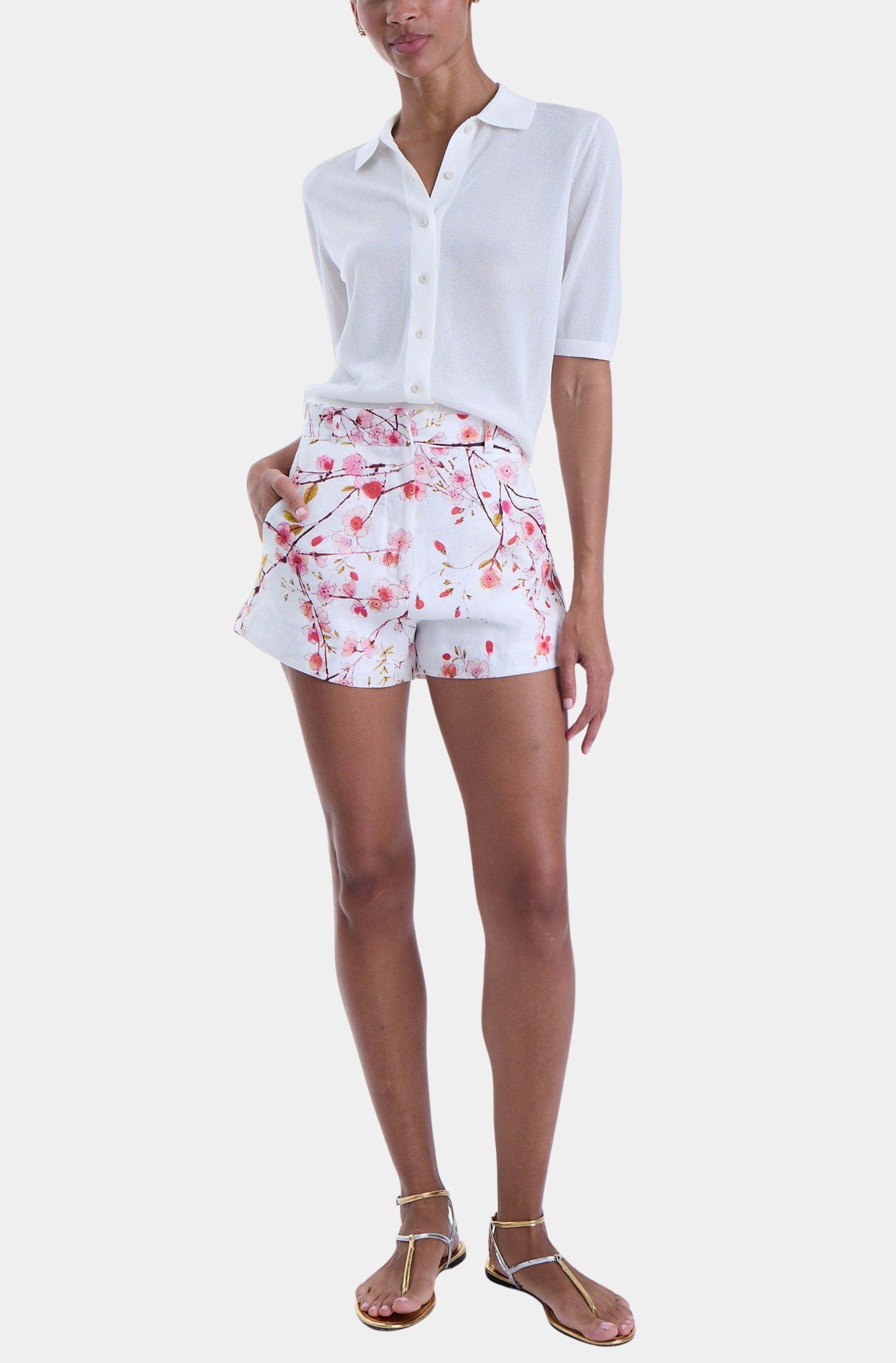 Lola Print Shorts