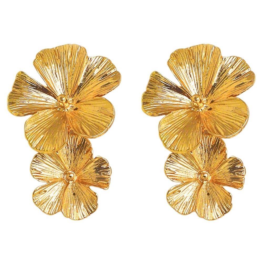 Flower Drop Earrings