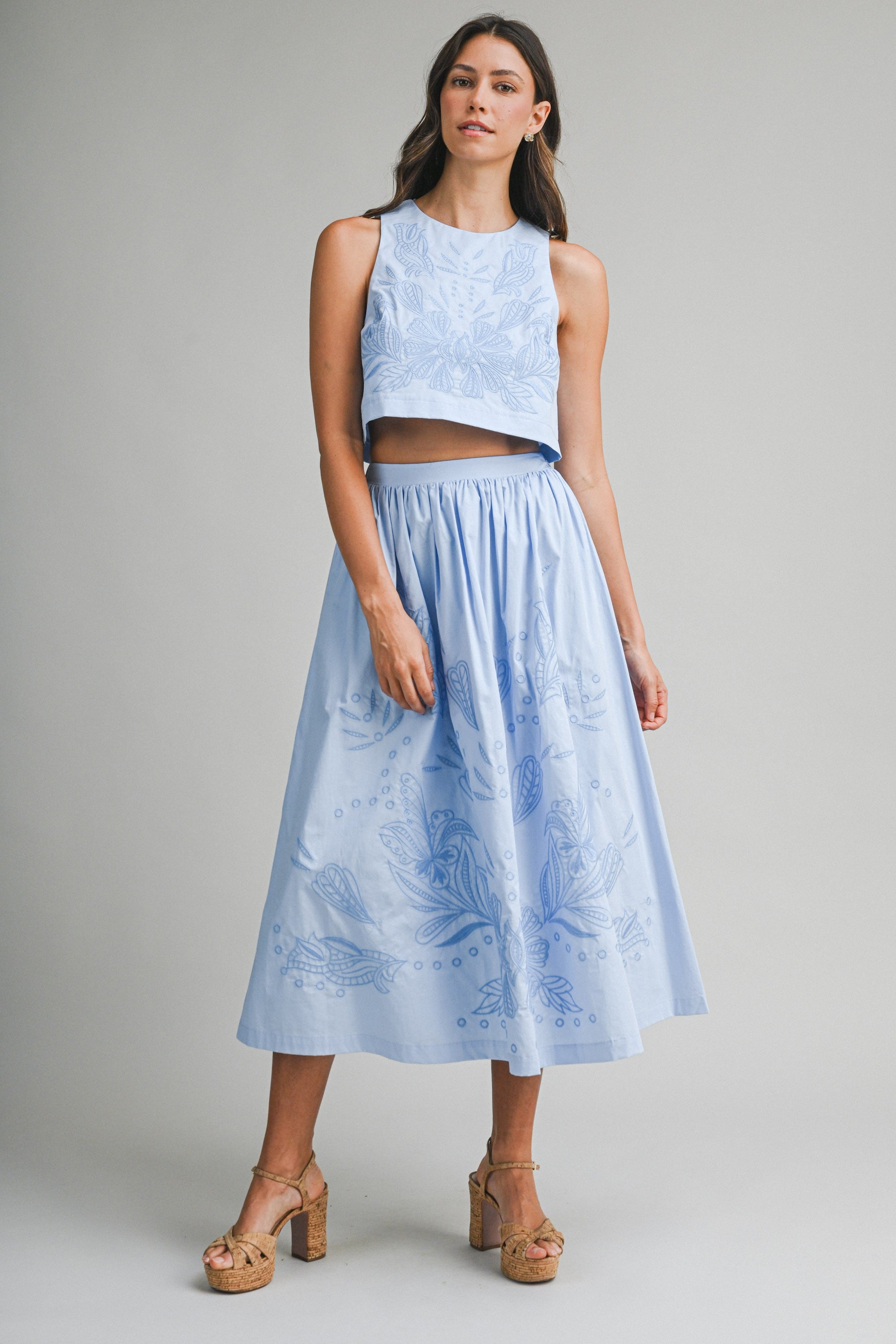 Serena Midi Skirt Set