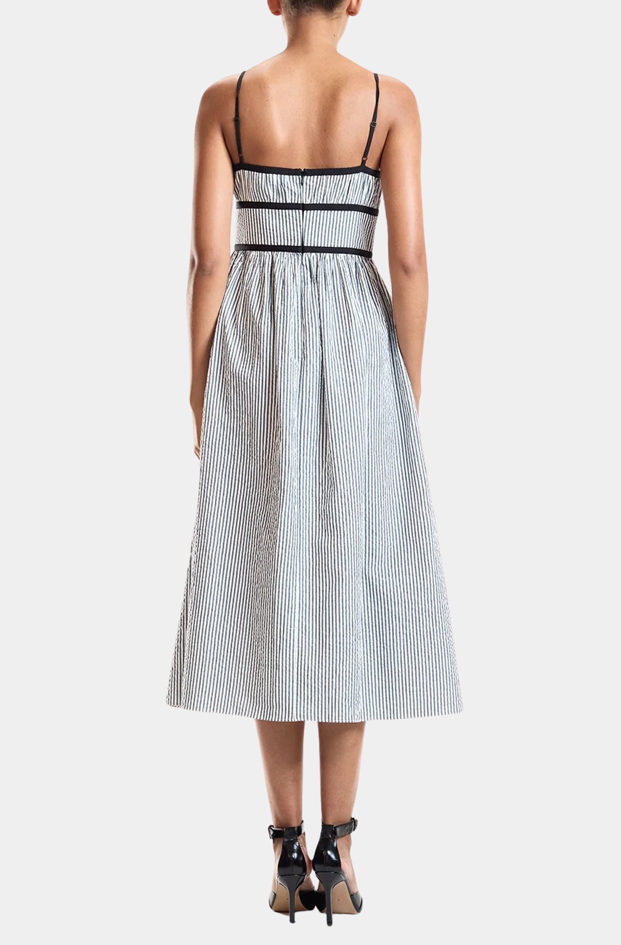 Clara Seersucker Dress