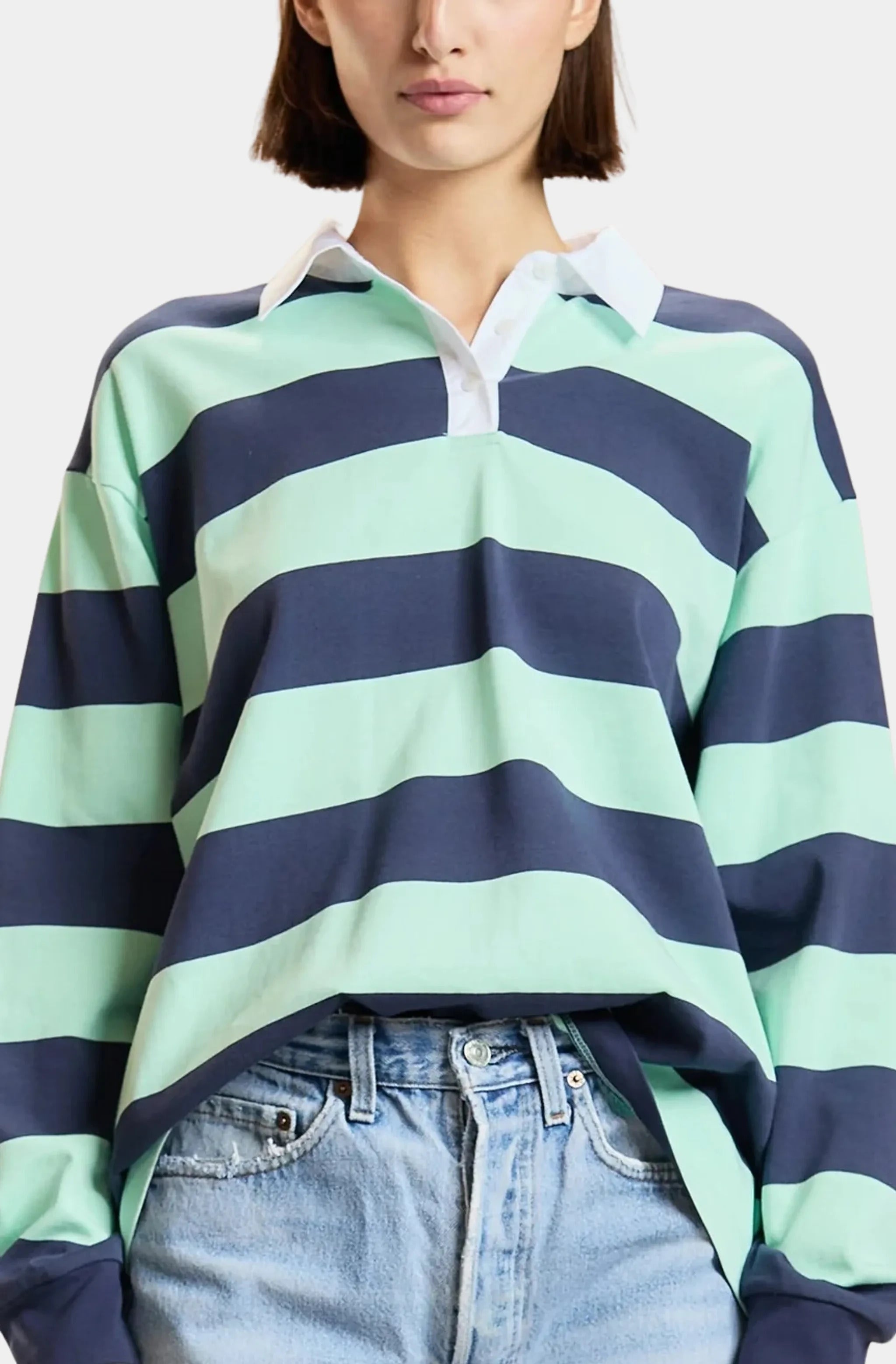 Ardie Striped Rugby Shirt