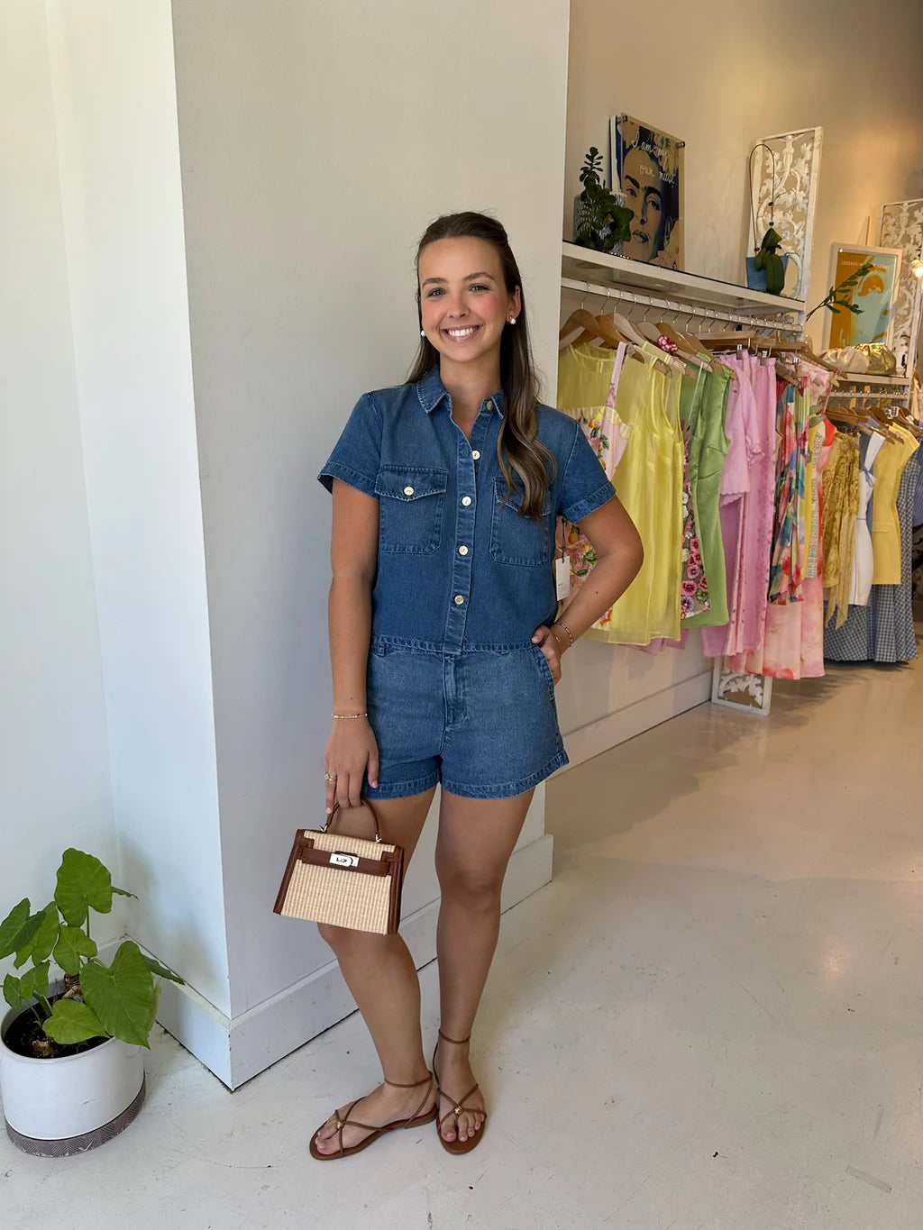 Short Sleeve Flap Pocket Shirt