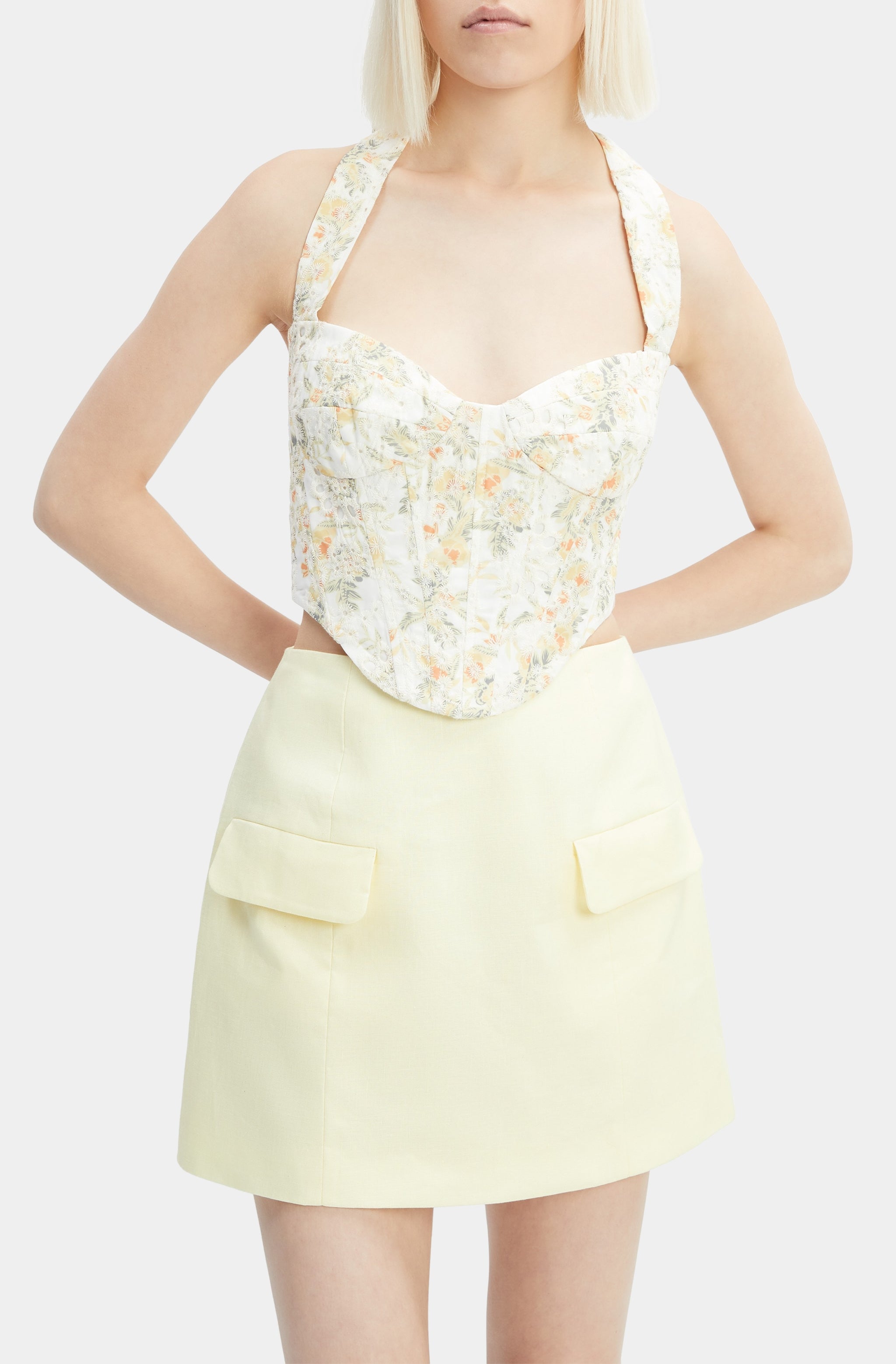 Pollie Halter Corset Top