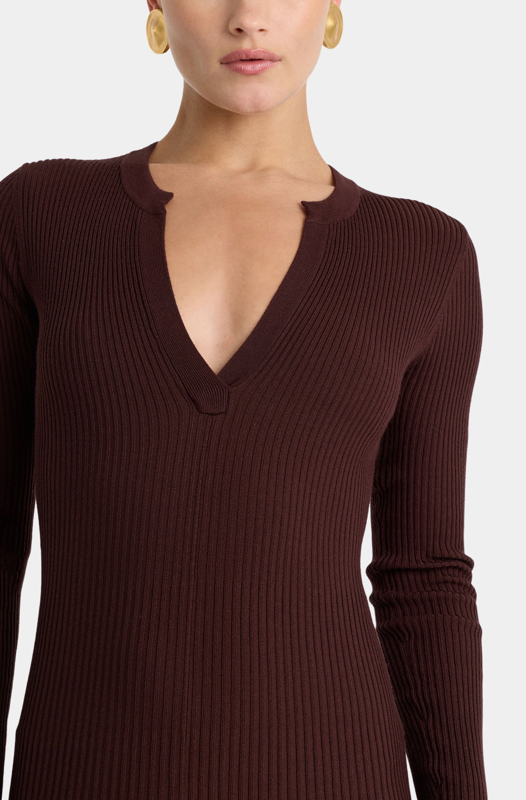PRE ORDER: Hattie Knit Midi Dress