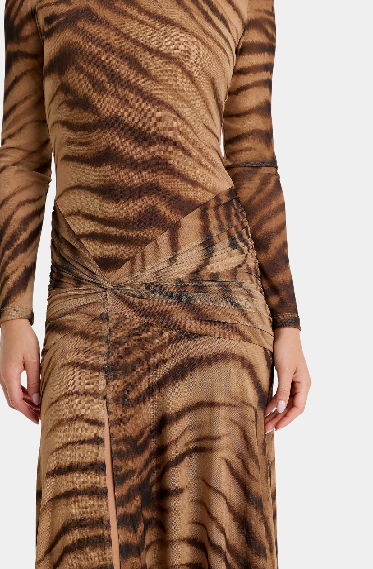PRE ORDER: Lea Printed Mesh Dress