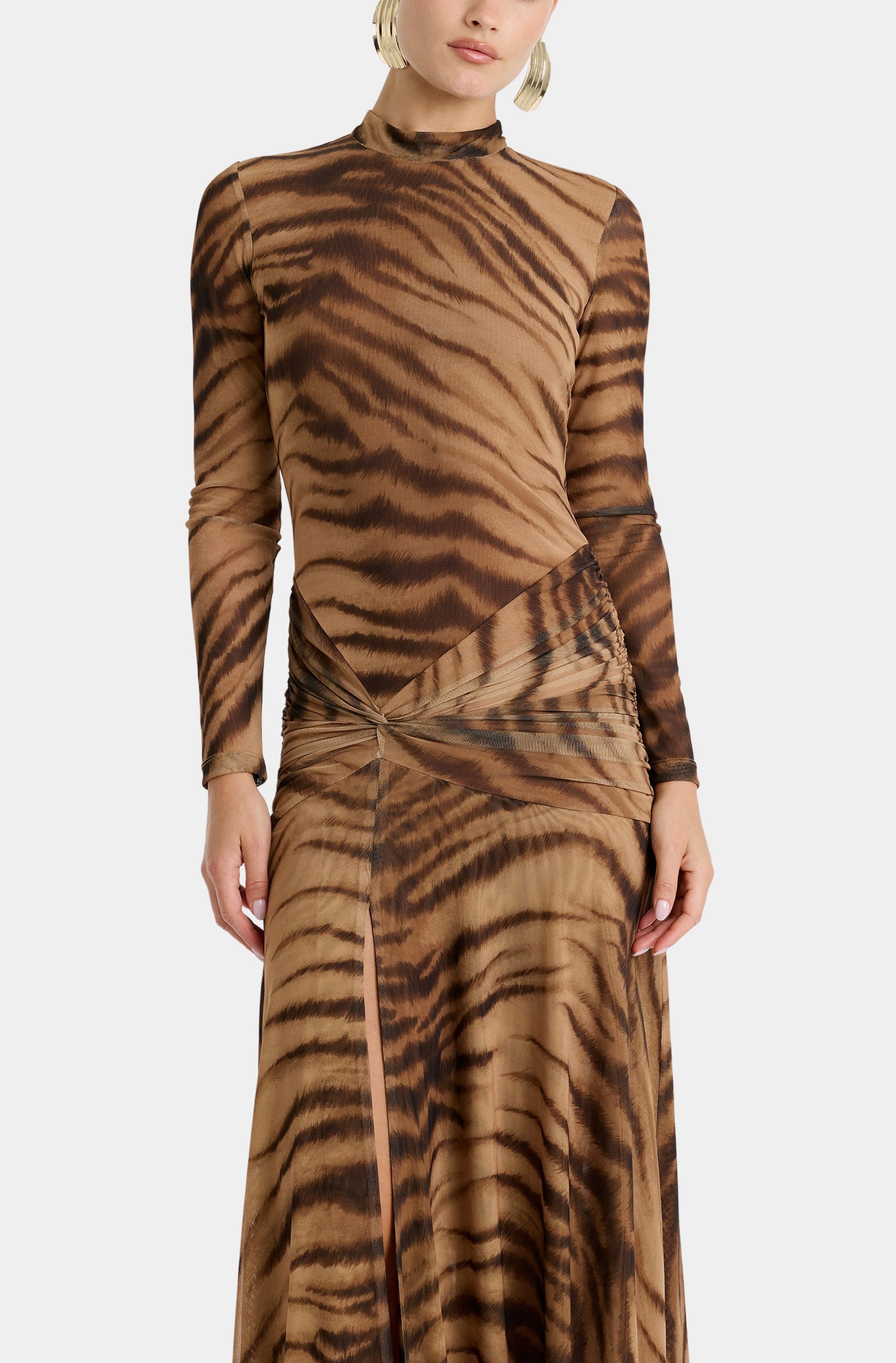 PRE ORDER: Lea Printed Mesh Dress