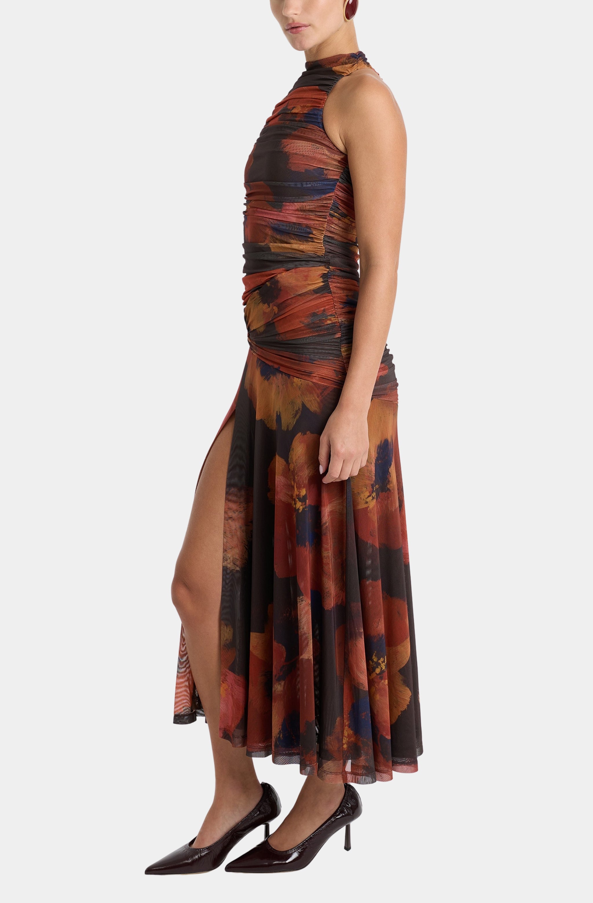 PRE ORDER: Natalya Mesh Midi Dress
