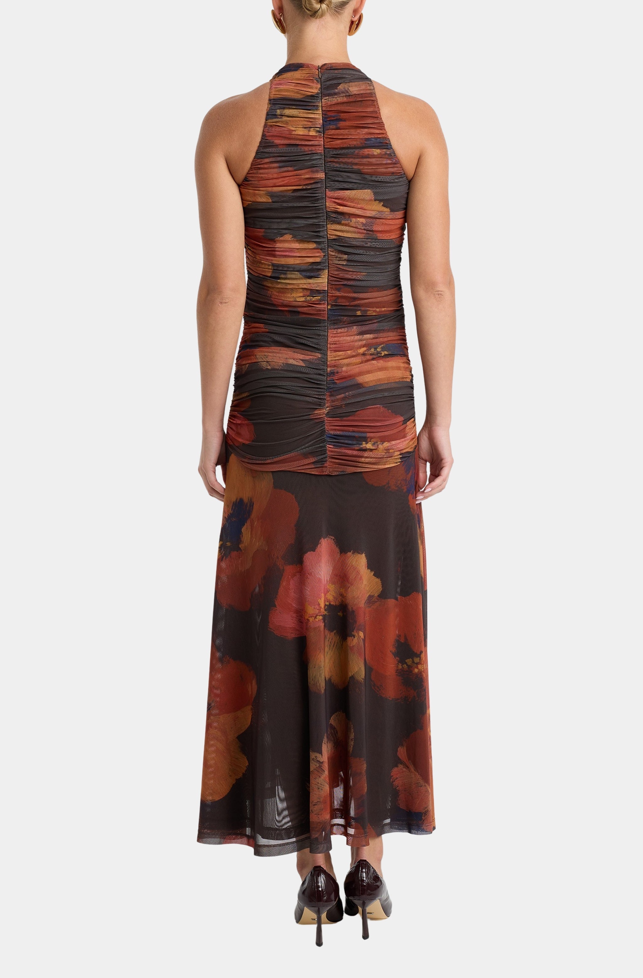 PRE ORDER: Natalya Mesh Midi Dress