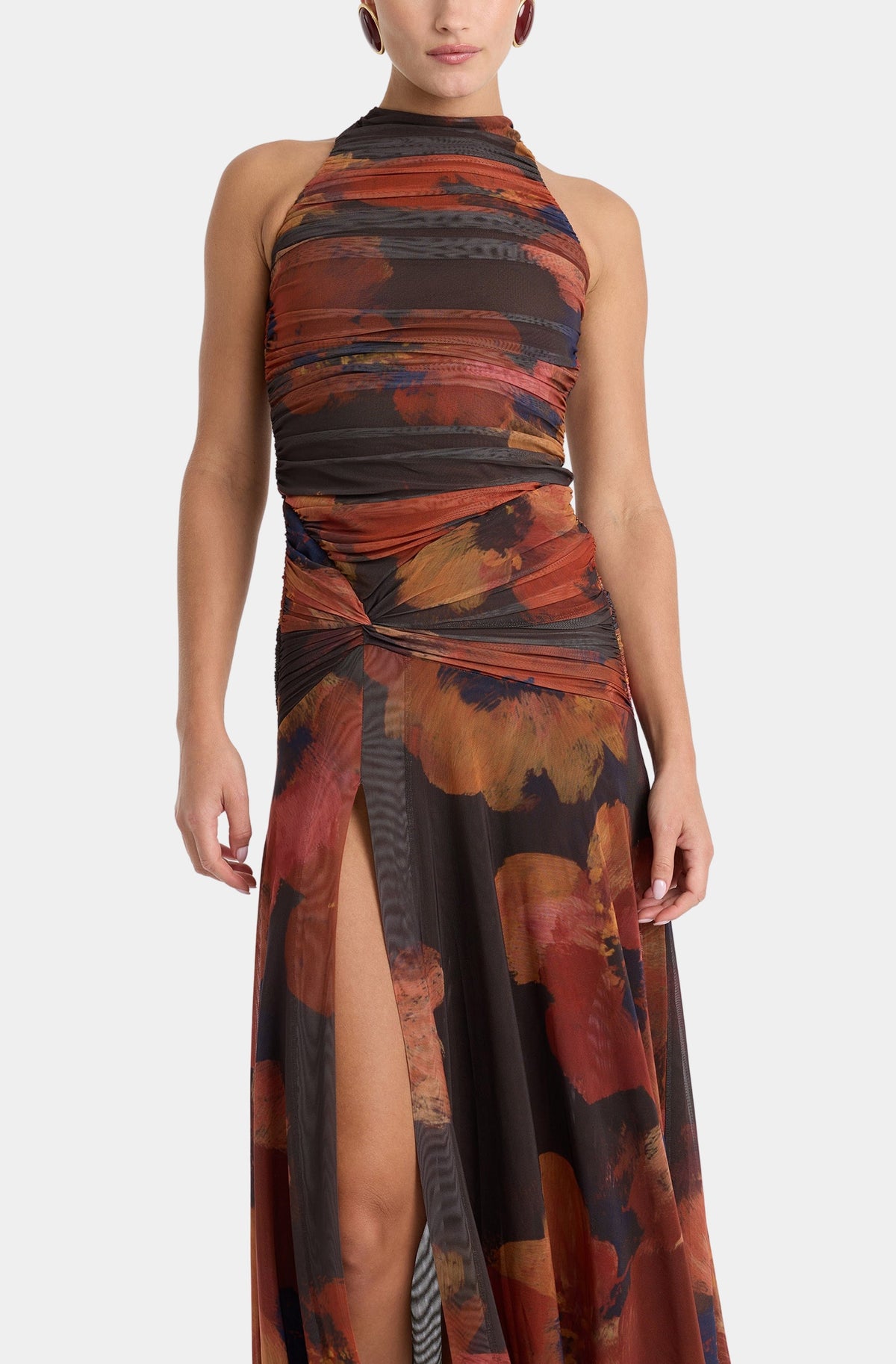 PRE ORDER: Natalya Mesh Midi Dress